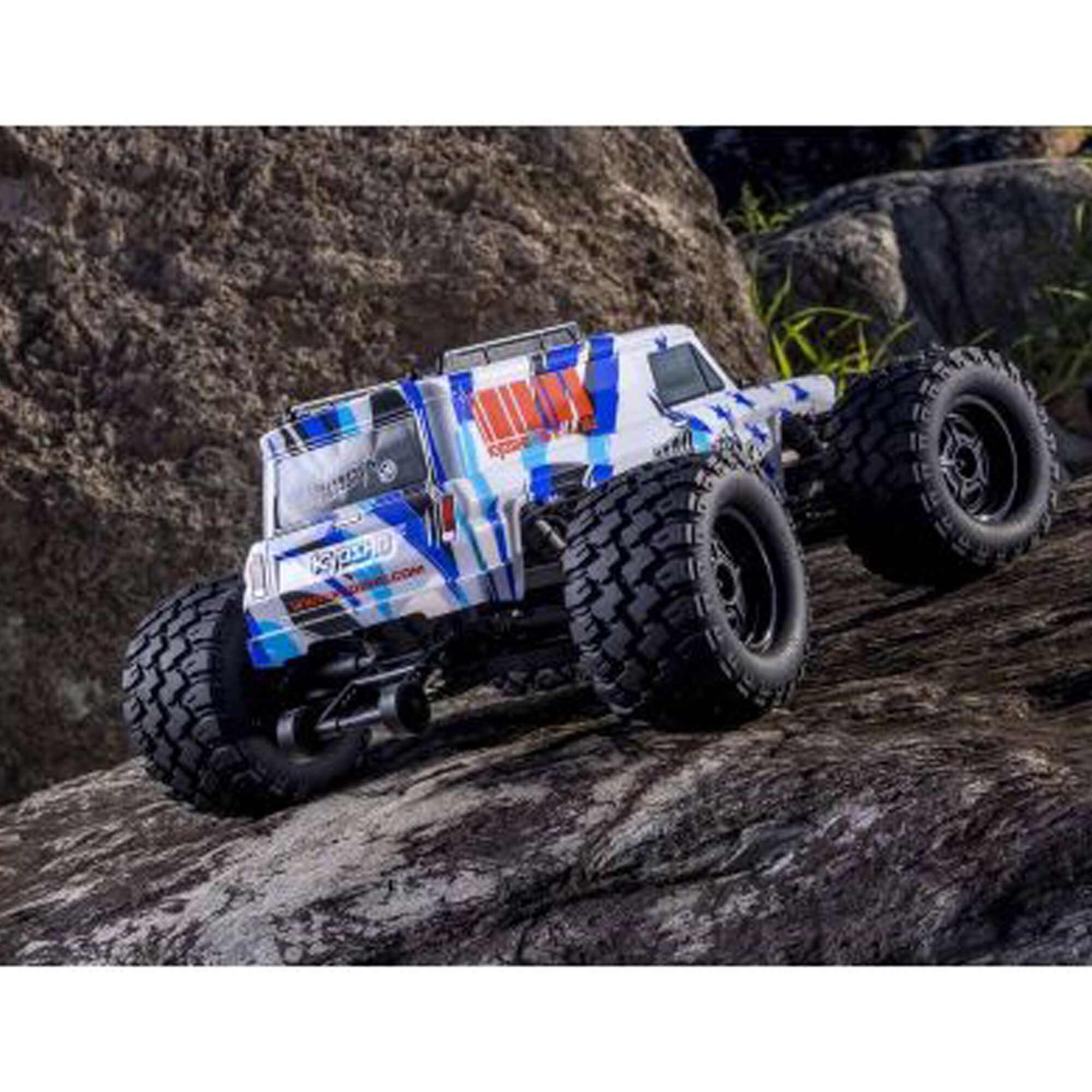 Kyosho 1/10 Mad Wagon VE KB10 4x4 3S Brushless Monster Truck RTR, Blue