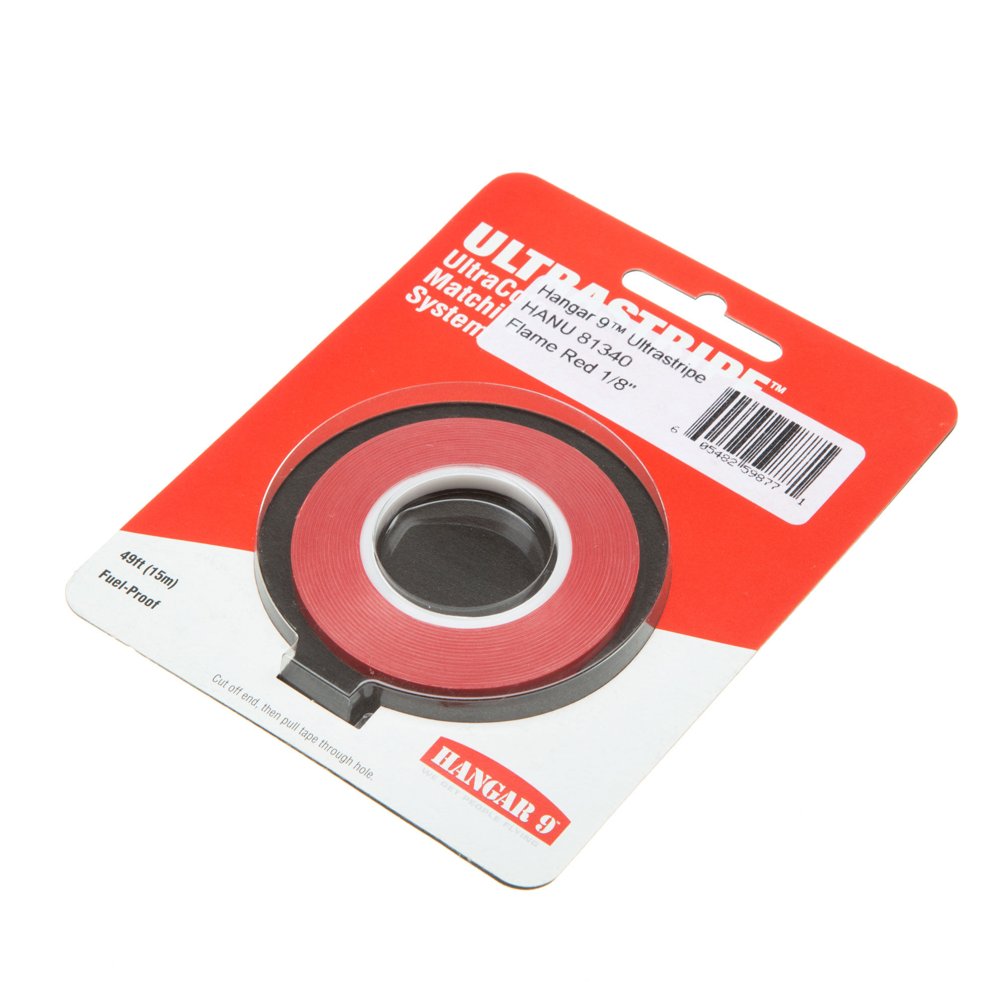 Hangar 9 UltraStripe, Flame Red 1/8"