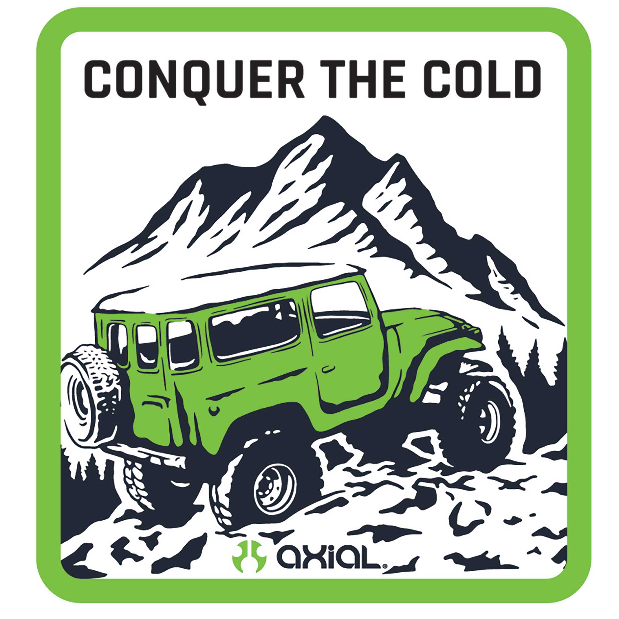 Axial Axial Conquer the Cold Sticker