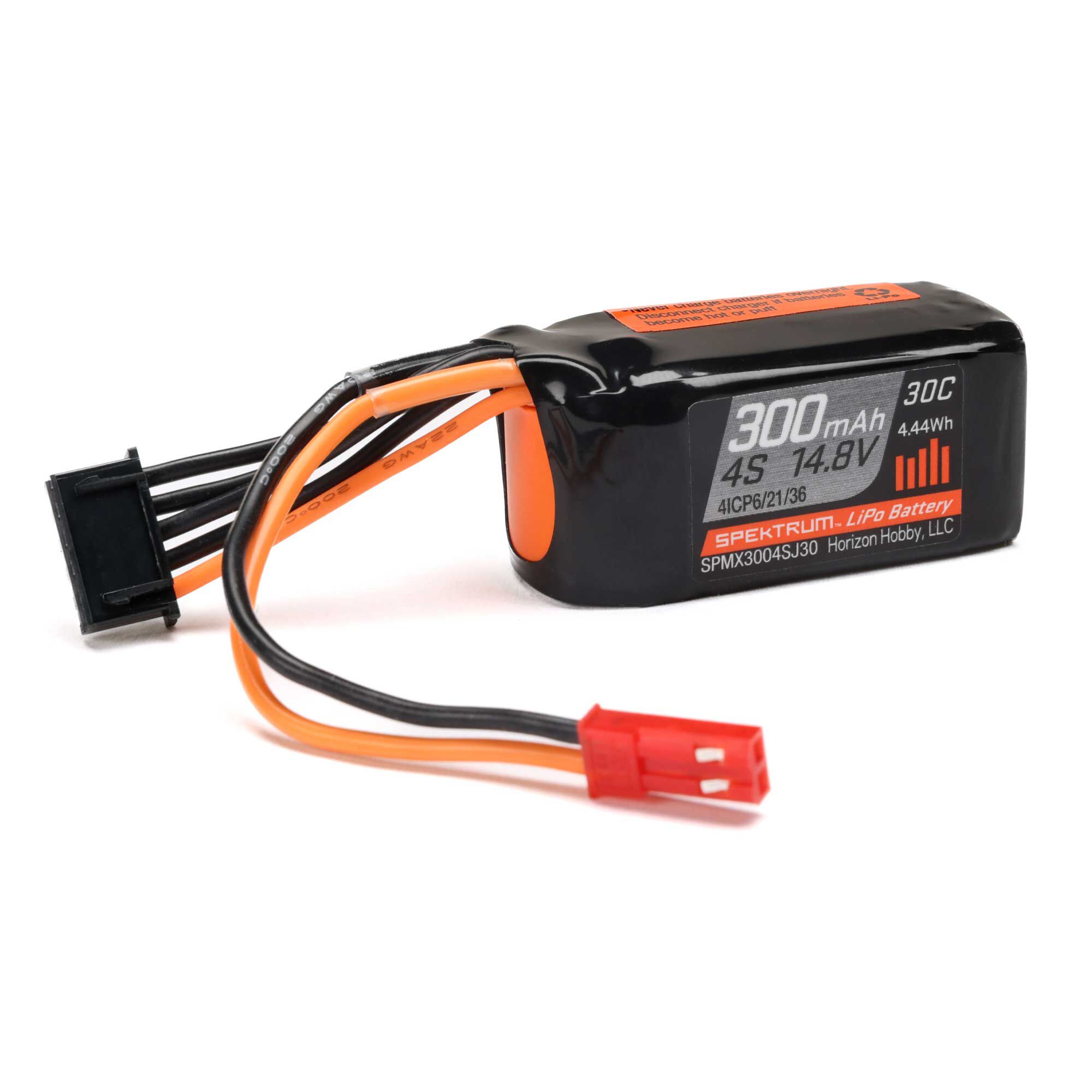 Spektrum Accessories 14.8V 300mAh 4S 30C LiPo Battery