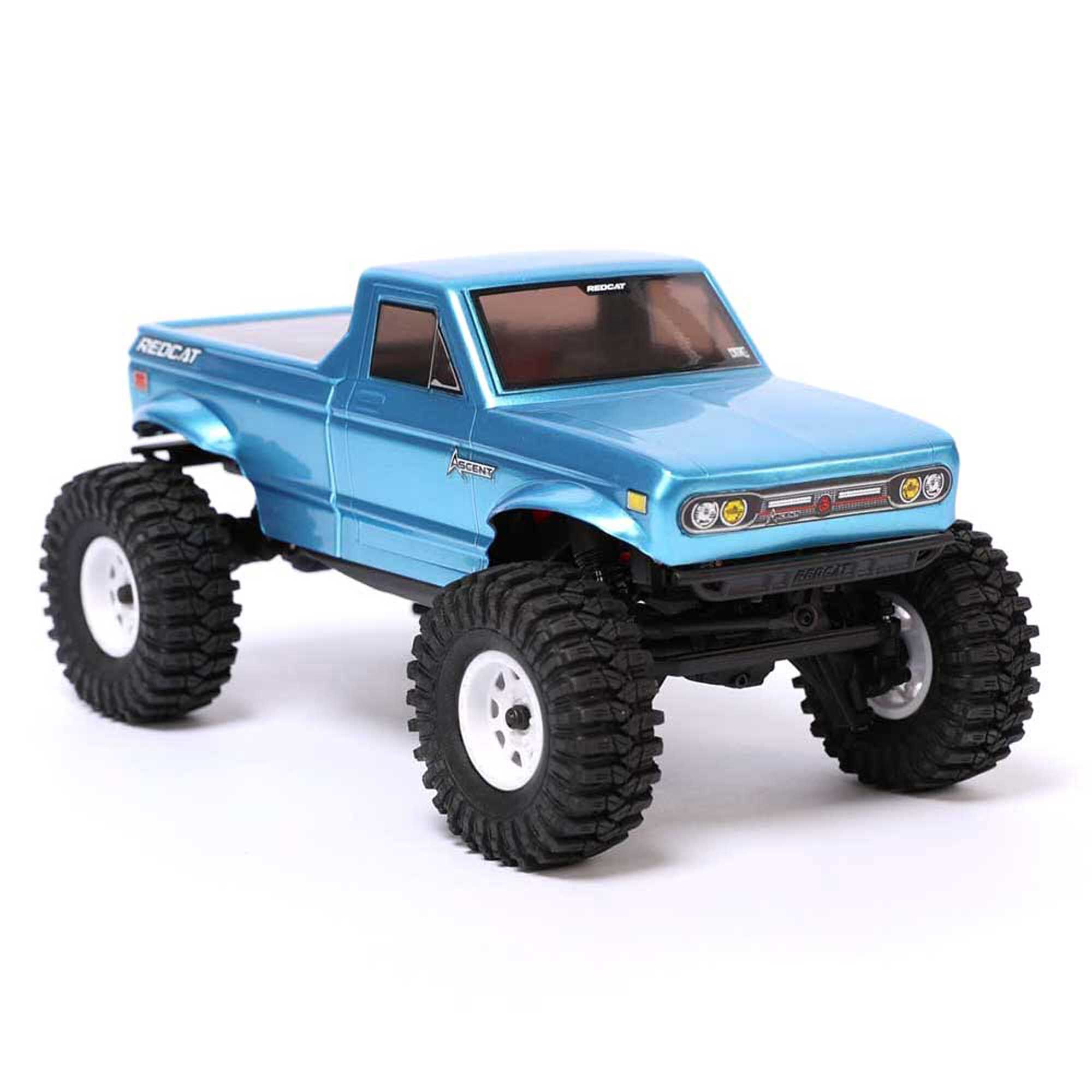 Redcat Racing 1/18 Ascent-18 4x4 Brushed Electric Rock Crawler RTR, Blue