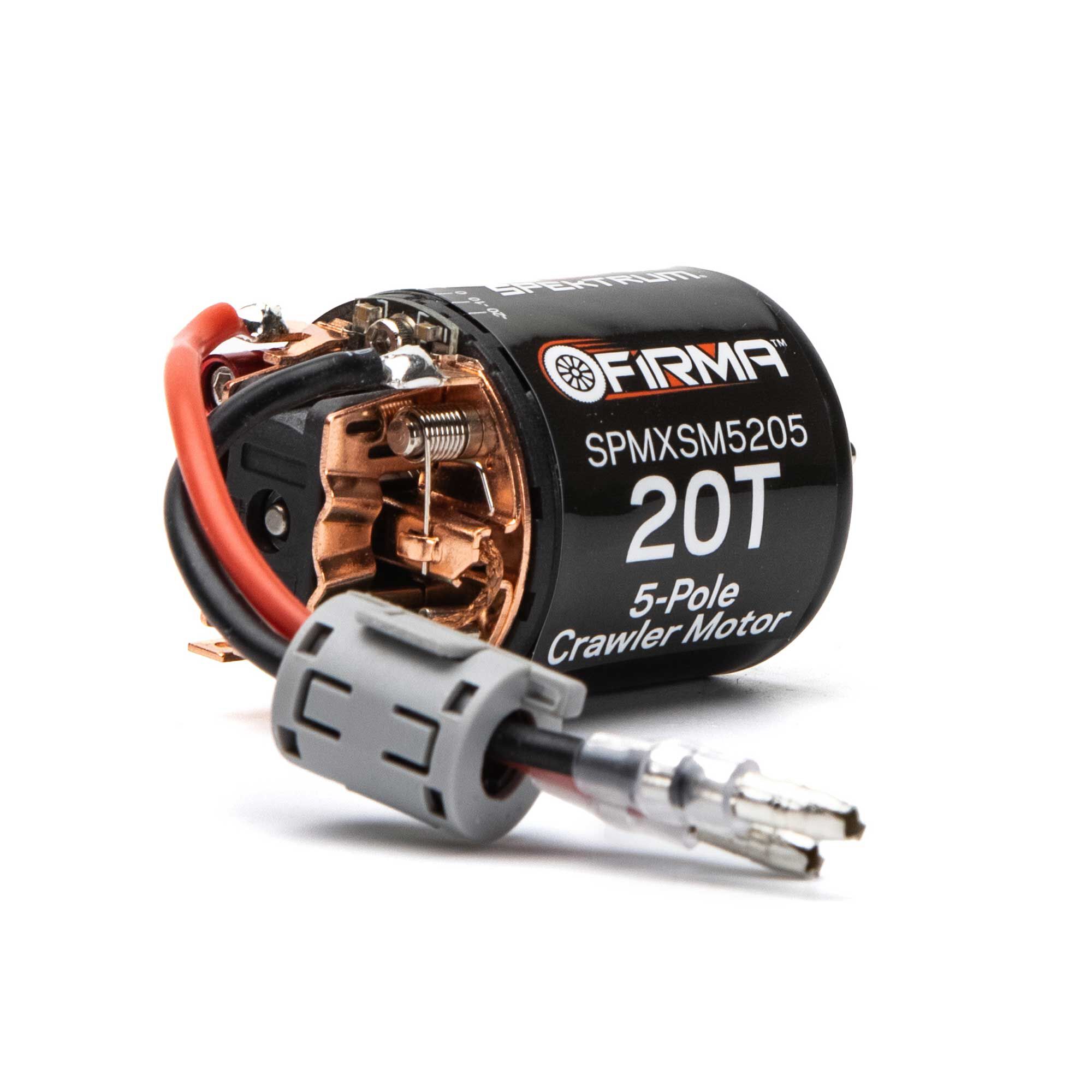 Spektrum Accessories Firma 20T Rebuildable 5-Pole Brushed Crawler Motor