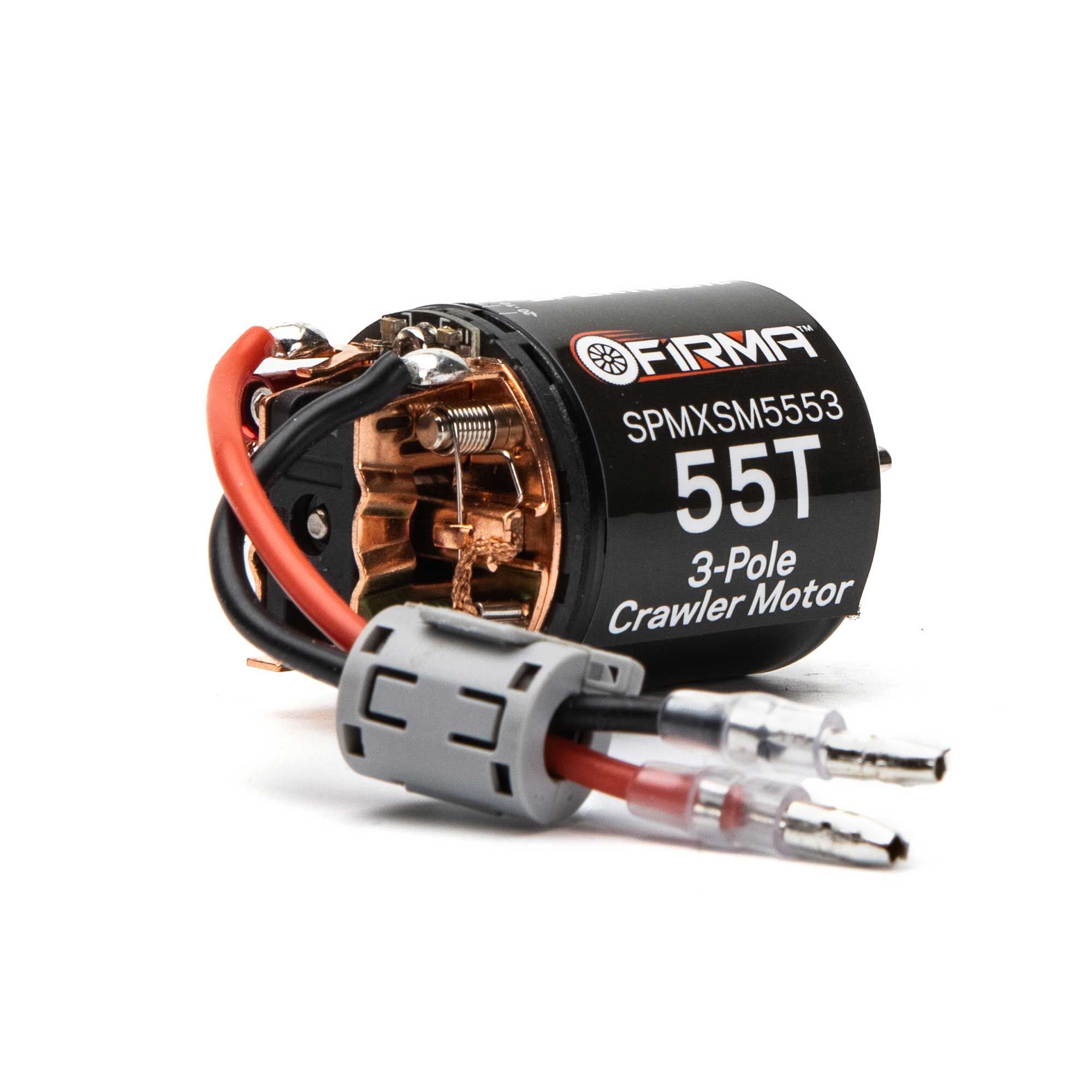 Spektrum Accessories Firma 55T Rebuildable 3-Pole Brushed Crawler Motor