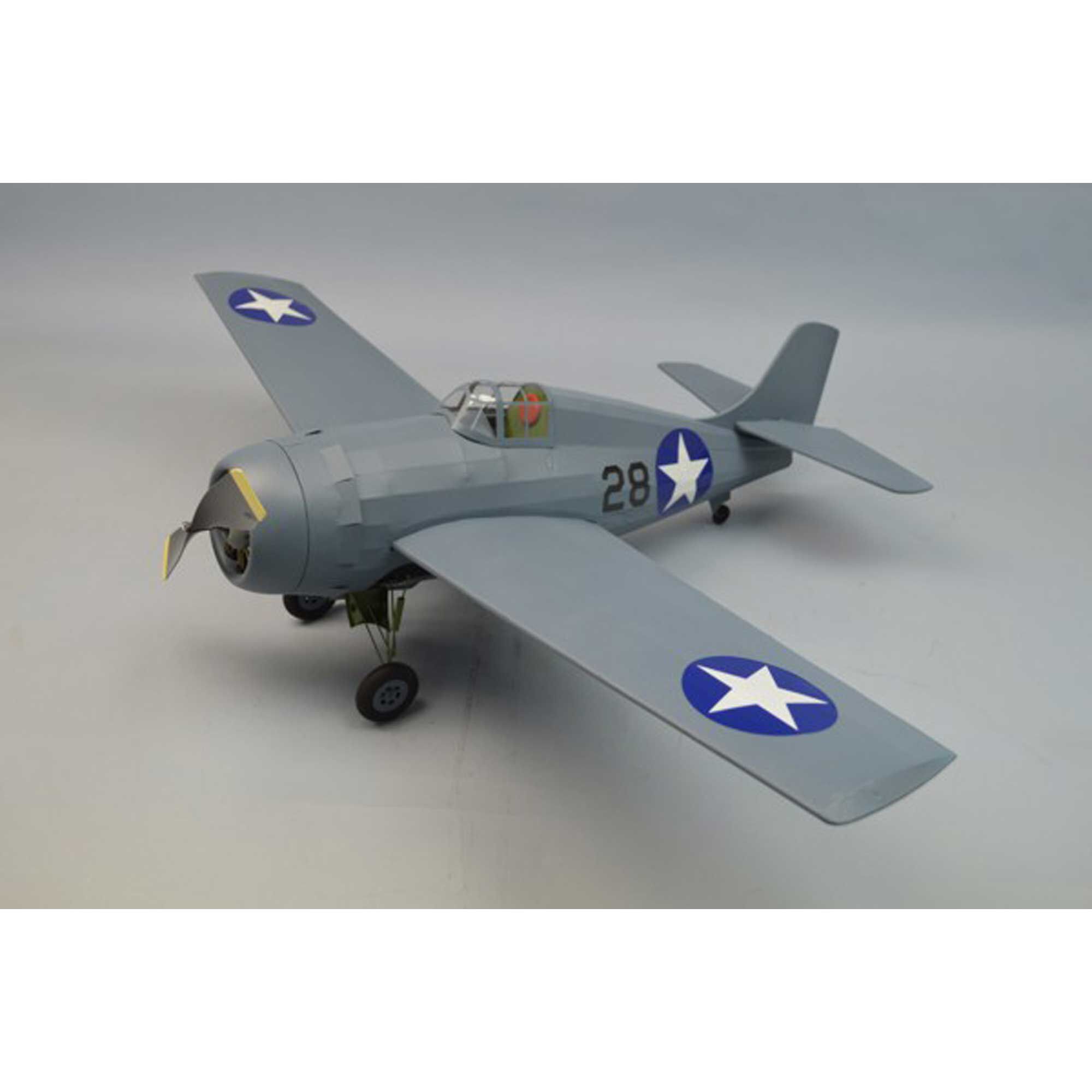 Dumas Products, Inc. F4F Wildcat Rubber Powered Kit, 30"