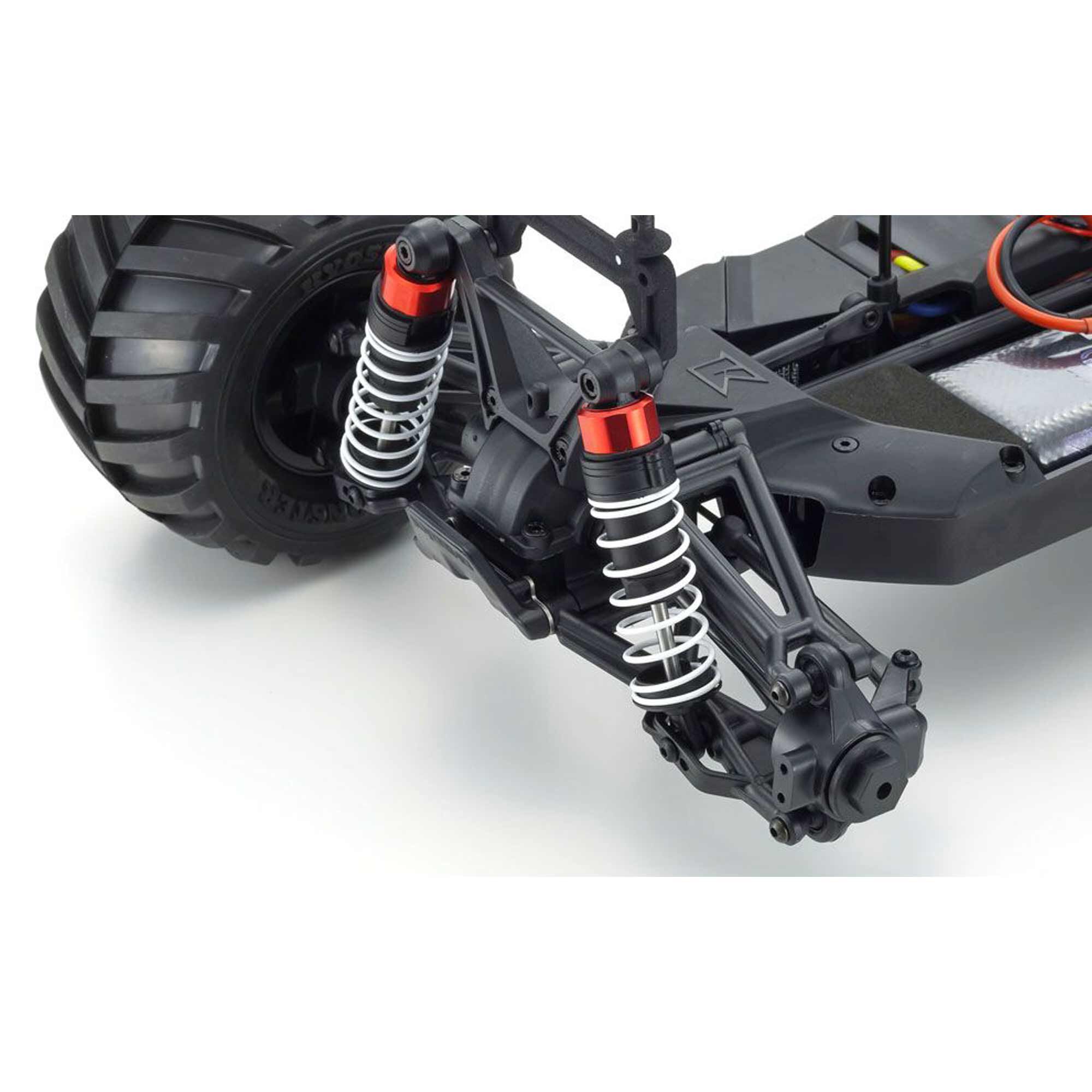 Kyosho 1/10 Mad Van Fazer Mk2 FZ02L-BT Brushed 4x4 Monster Truck RTR, Purple