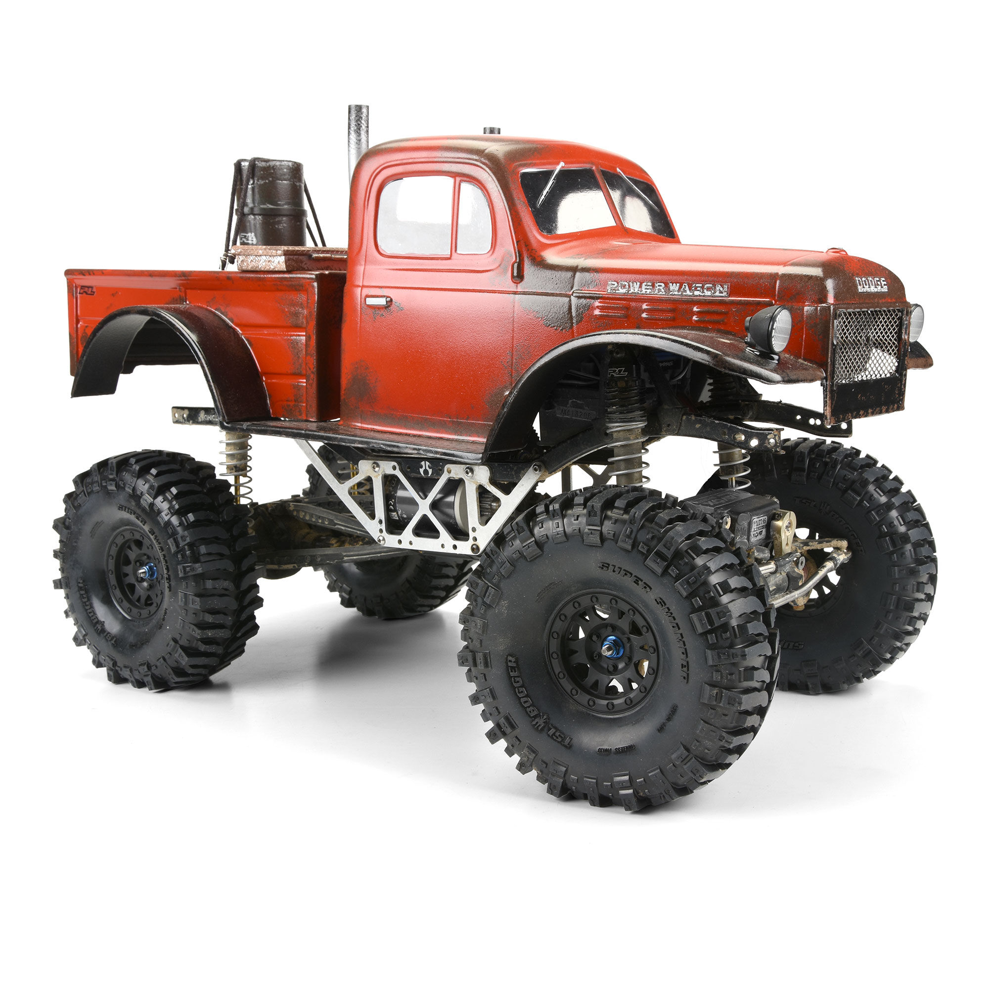 Pro-Line Racing 1/10 Interco Bogger G8 F/R 1.9" Crwlr Trs MTD 12mm Blk Impulse (2)