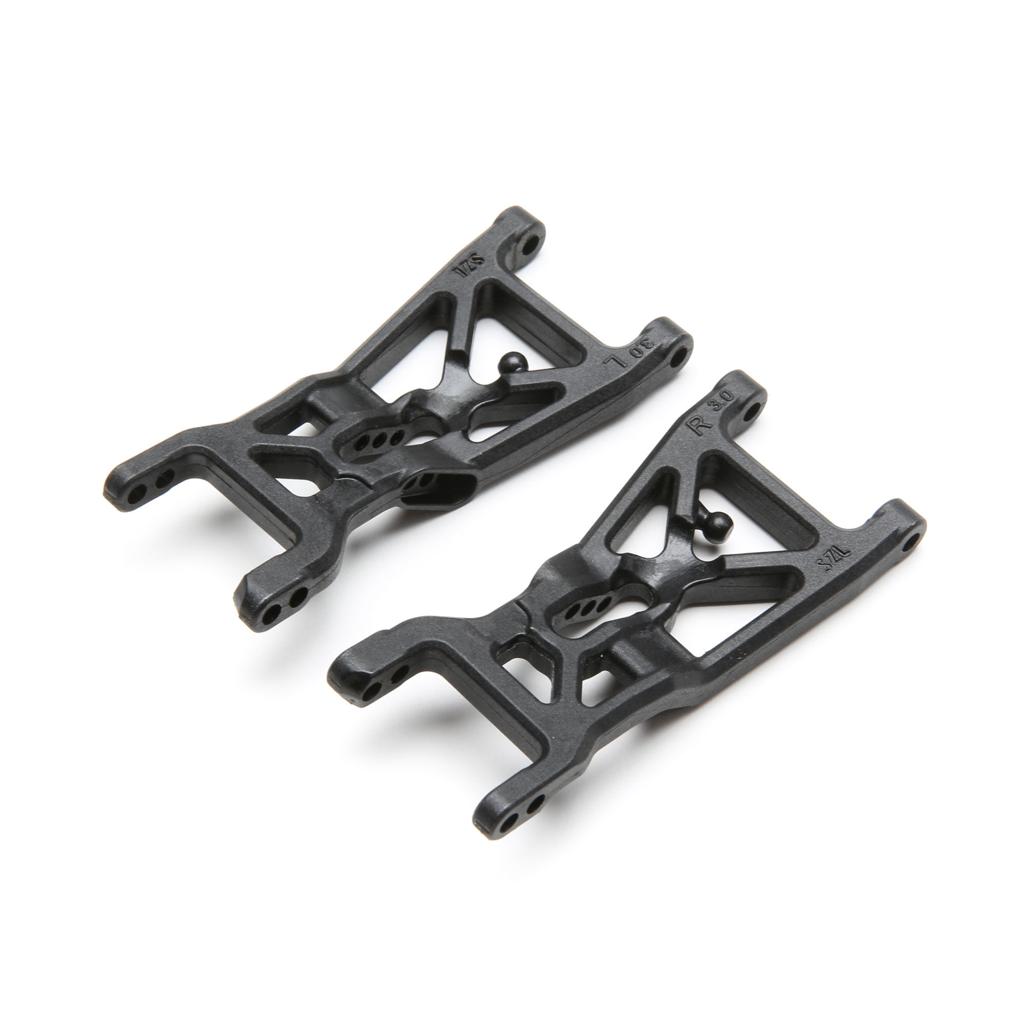 Team Losi Racing Front Arm Set, Stiffezel: 22 5.0