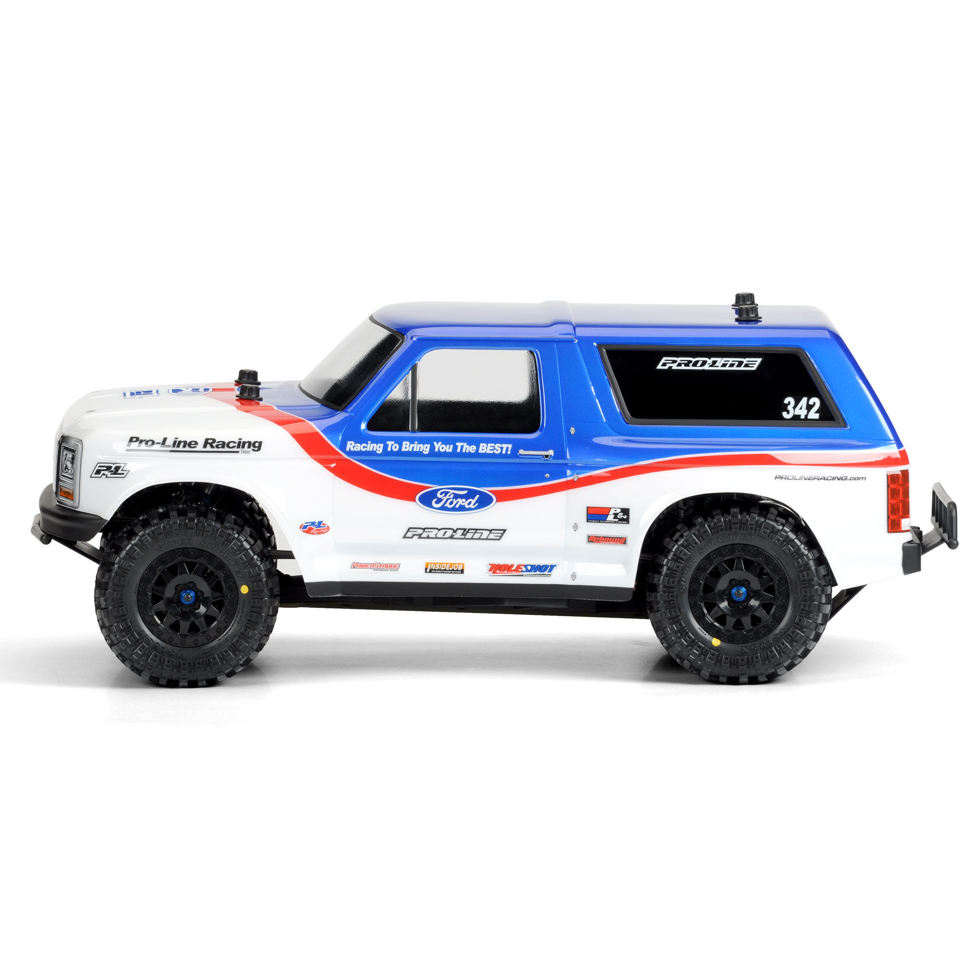 Pro-Line Racing 1/10 1981 Ford Bronco Clear Body: Short Course