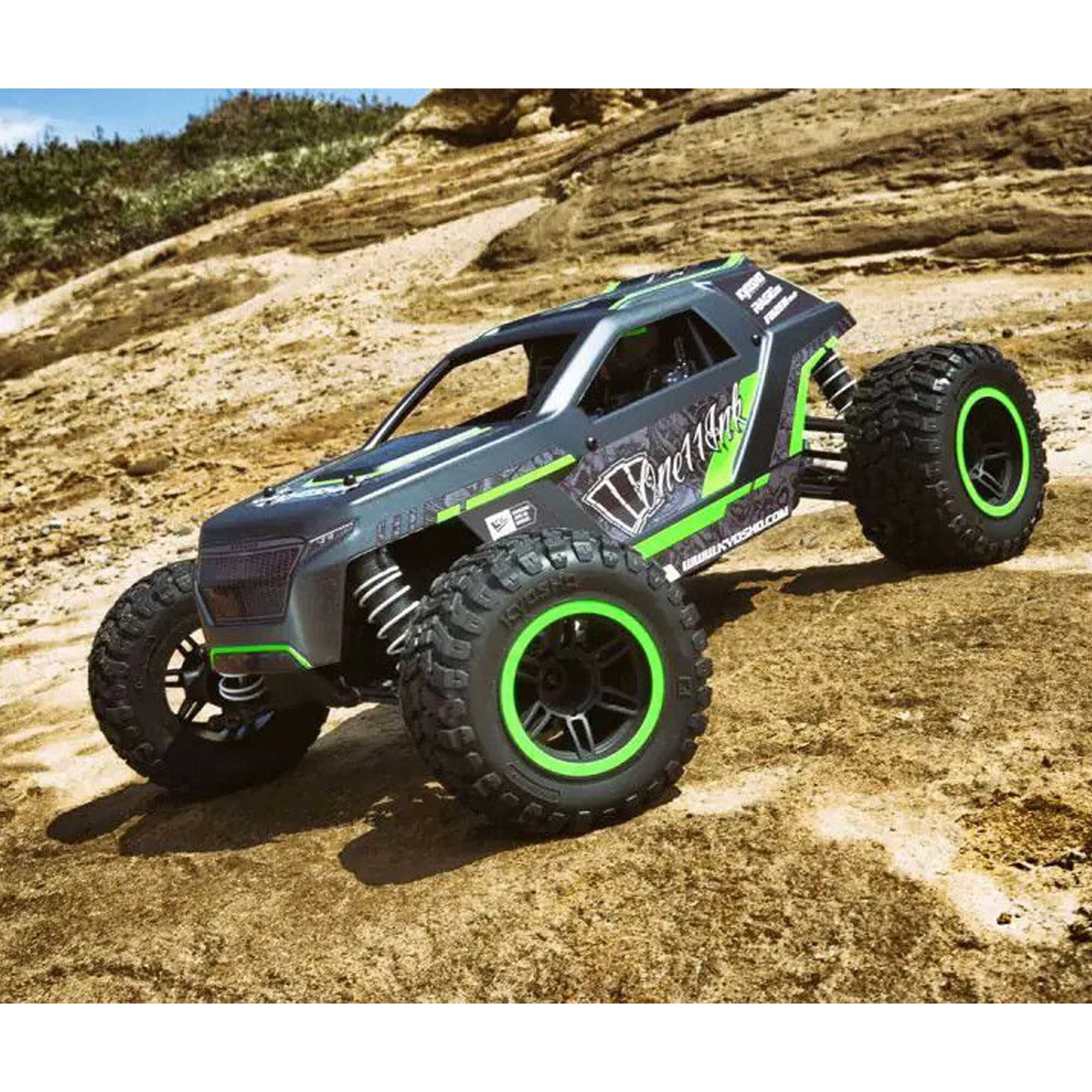 Kyosho 1/10 Fazer Mk2 Rage 2.0 4x4 Monster Truck RTR, Green