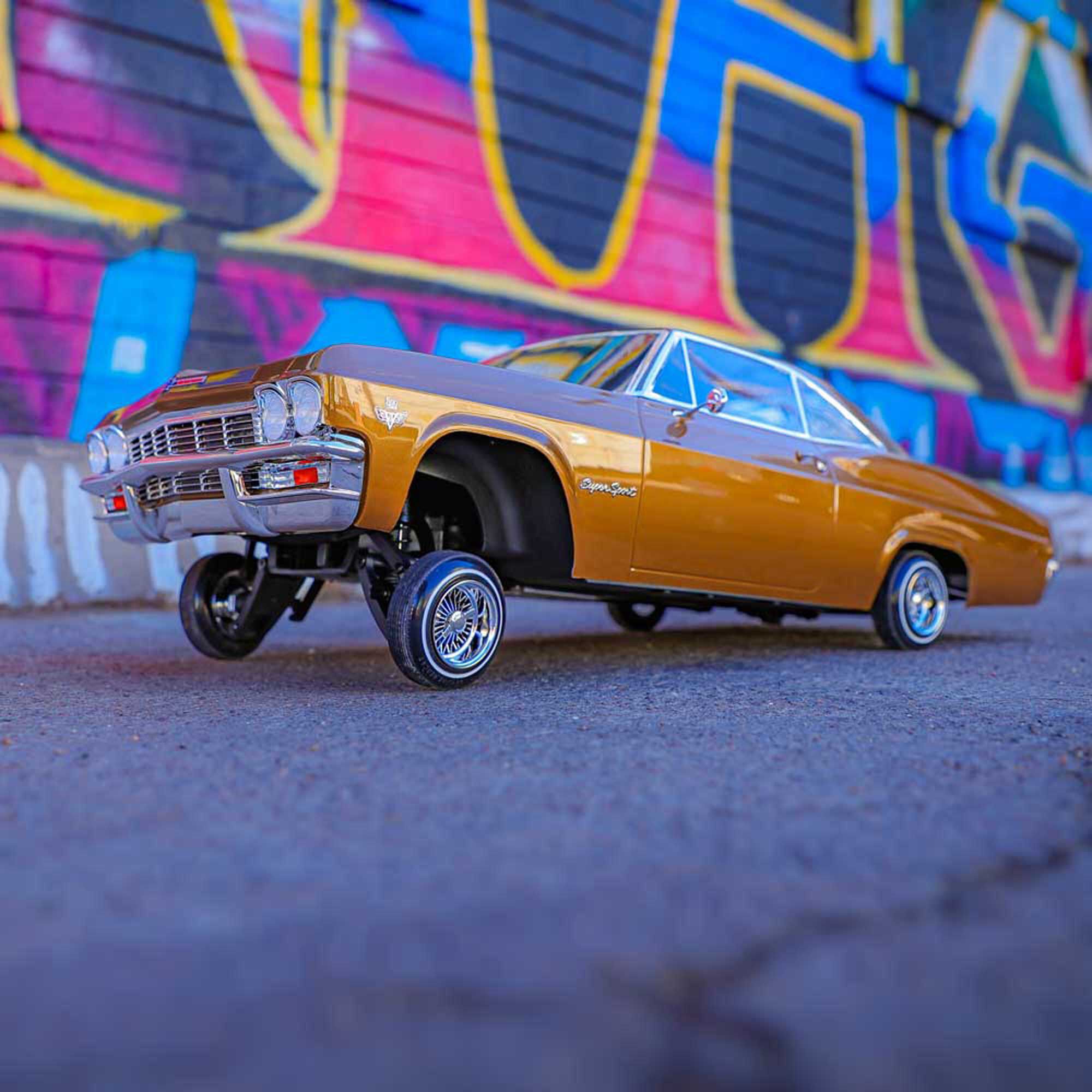 Redcat Racing 1/10 SixtyFive Chevy Impala SS 2WD Hopping Lowrider RTR, Rootbeer