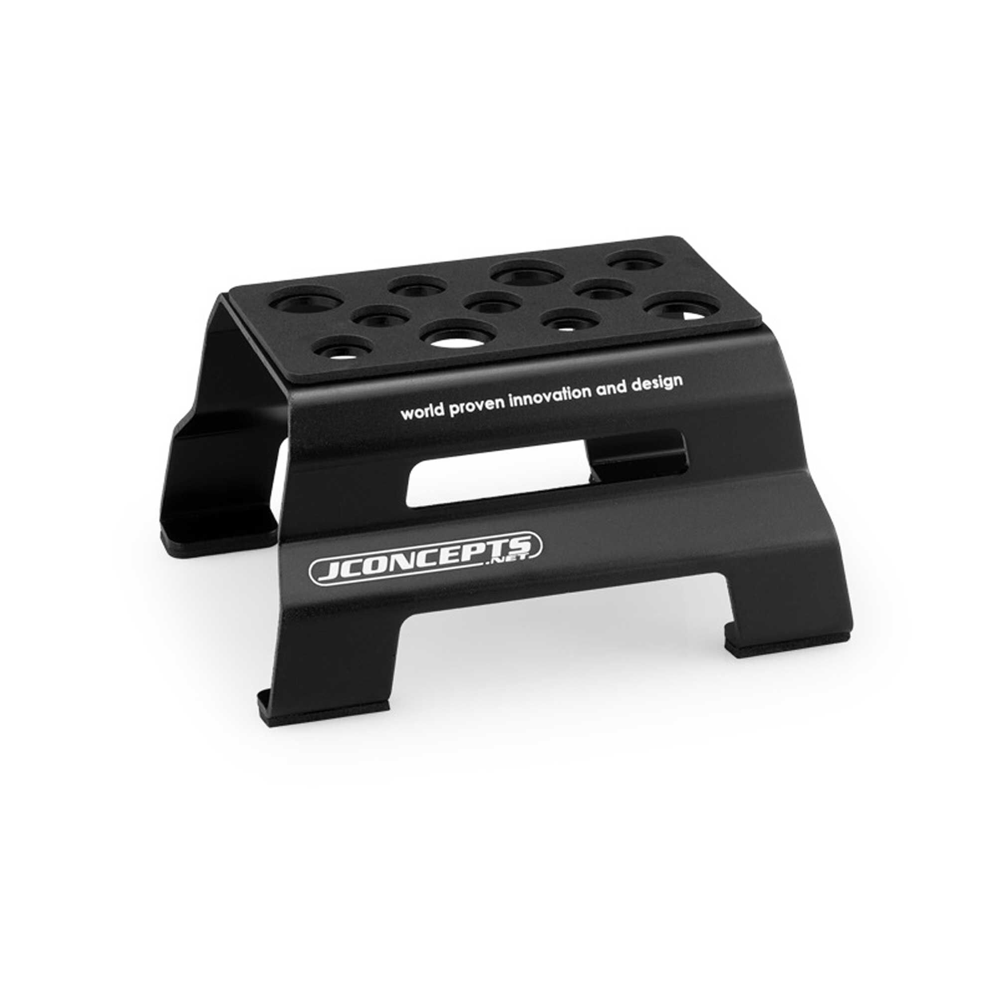 JConcepts, Inc. Metal Car Stand, Black