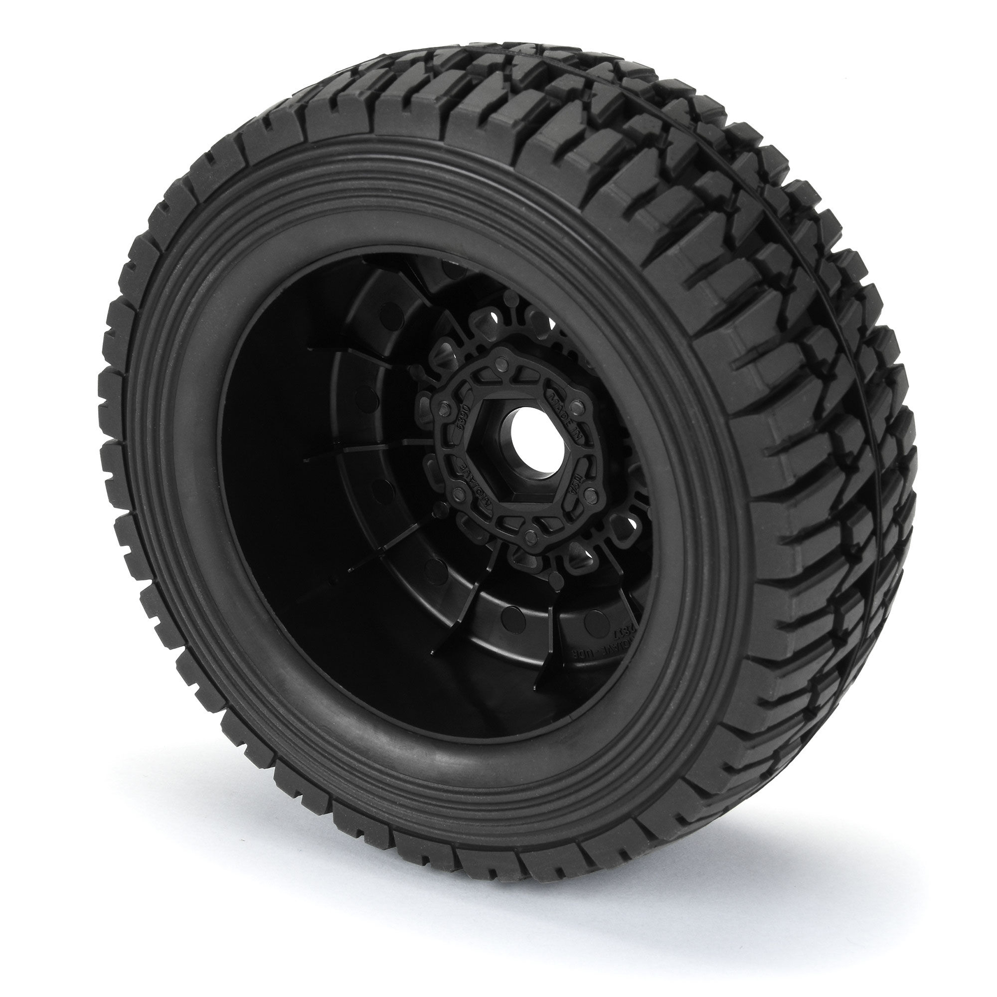 Pro-Line Racing 1/7 Mirage TT BELTED F/R Tires MTD 17mm Blk Raid (2): Mojave 6S, UDR