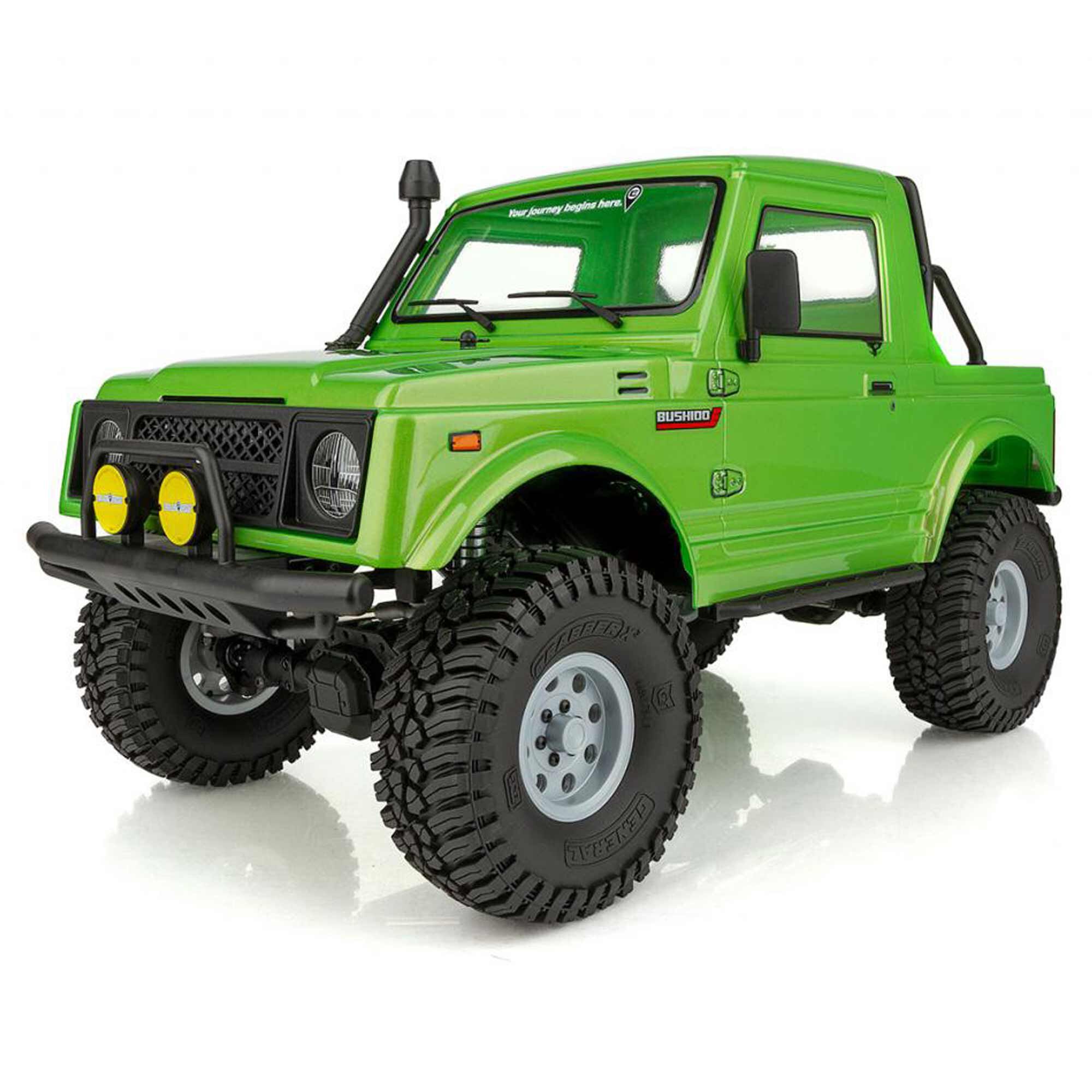 Team Associated Enduro Bushido Trail Truck RTR, Green, LiPo Combo