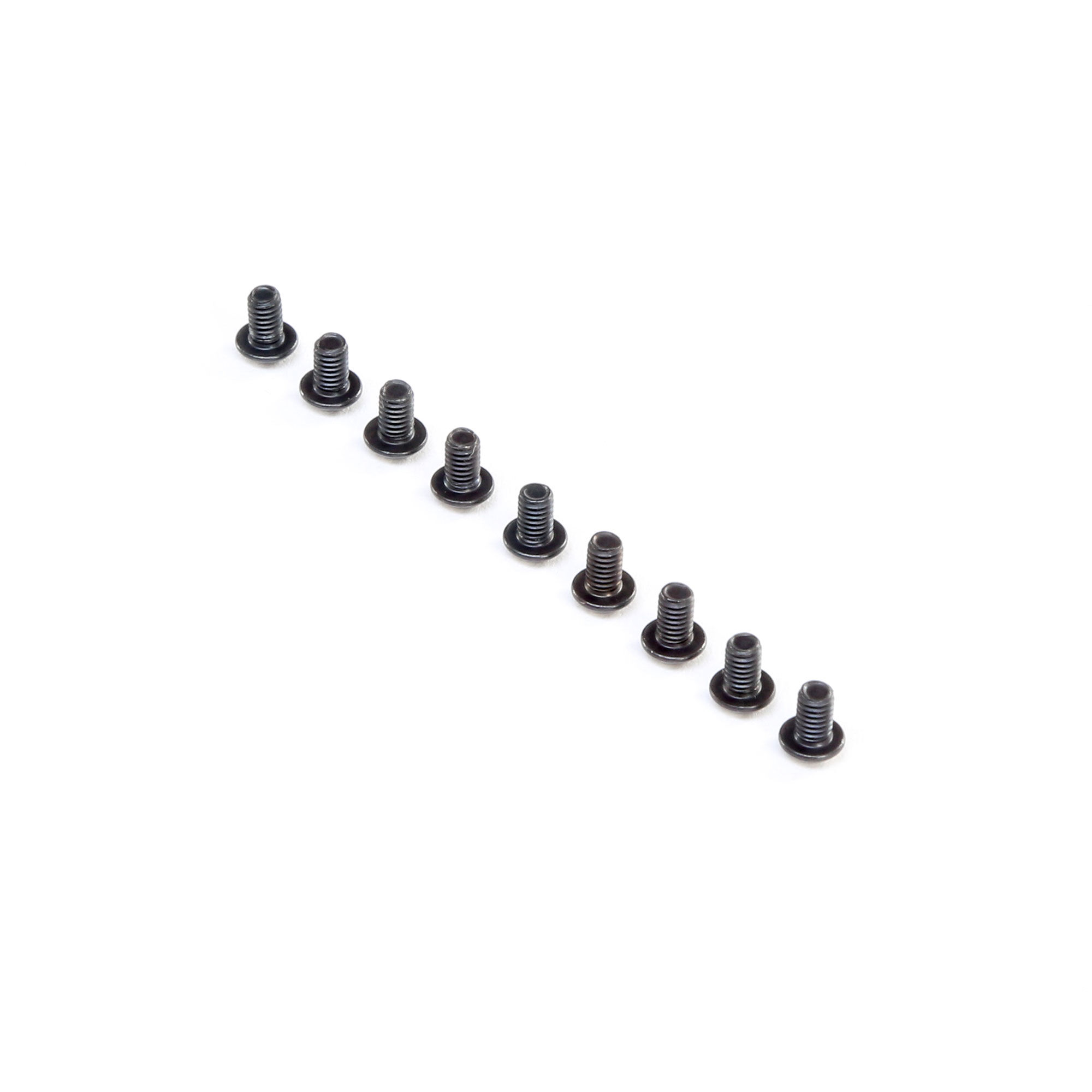 Team Losi Racing Button Head Screws M2.5x4mm (10)