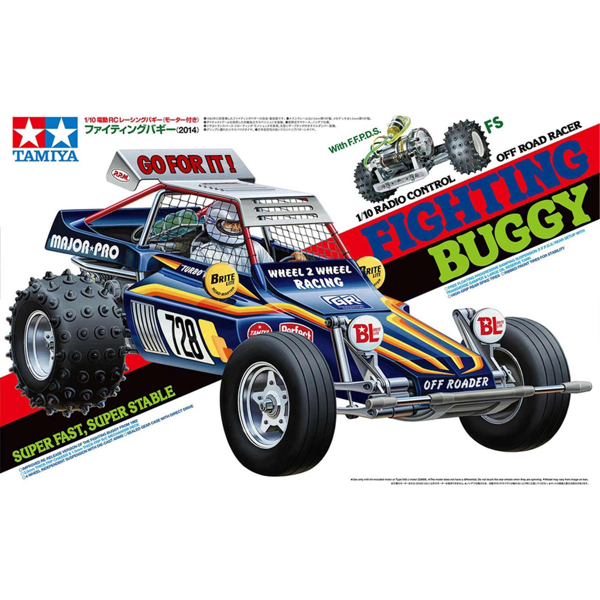 Tamiya 1/10 Fighting Buggy 2WD Off-Road Buggy Kit, LIMITED EDITION
