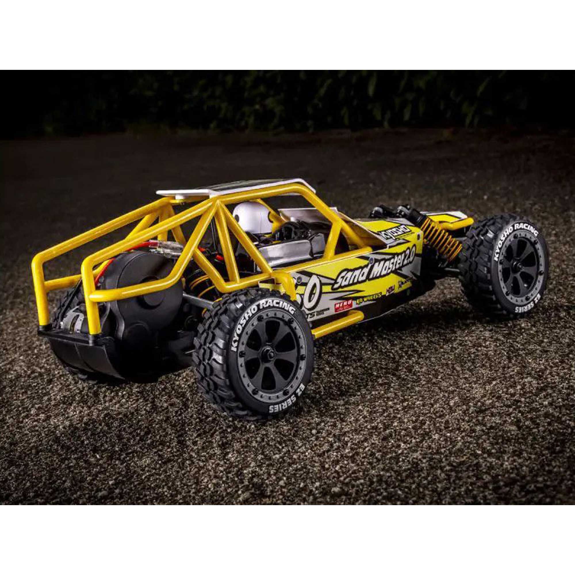 Kyosho 1/10 Sandmaster 2.0 4x4 Buggy RTR, Yellow
