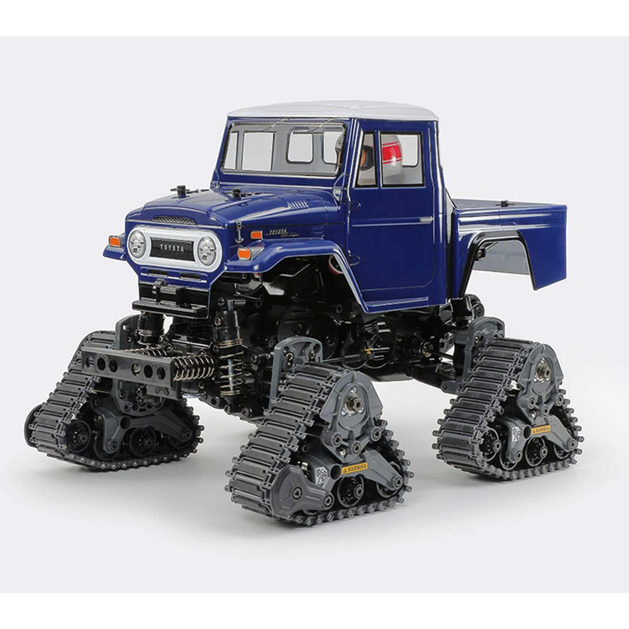 Tamiya 1/12 Toyota Land Cruiser 40 GF-01FT w/ Quadtrack Tracks, 4x4 Cralwer Kit