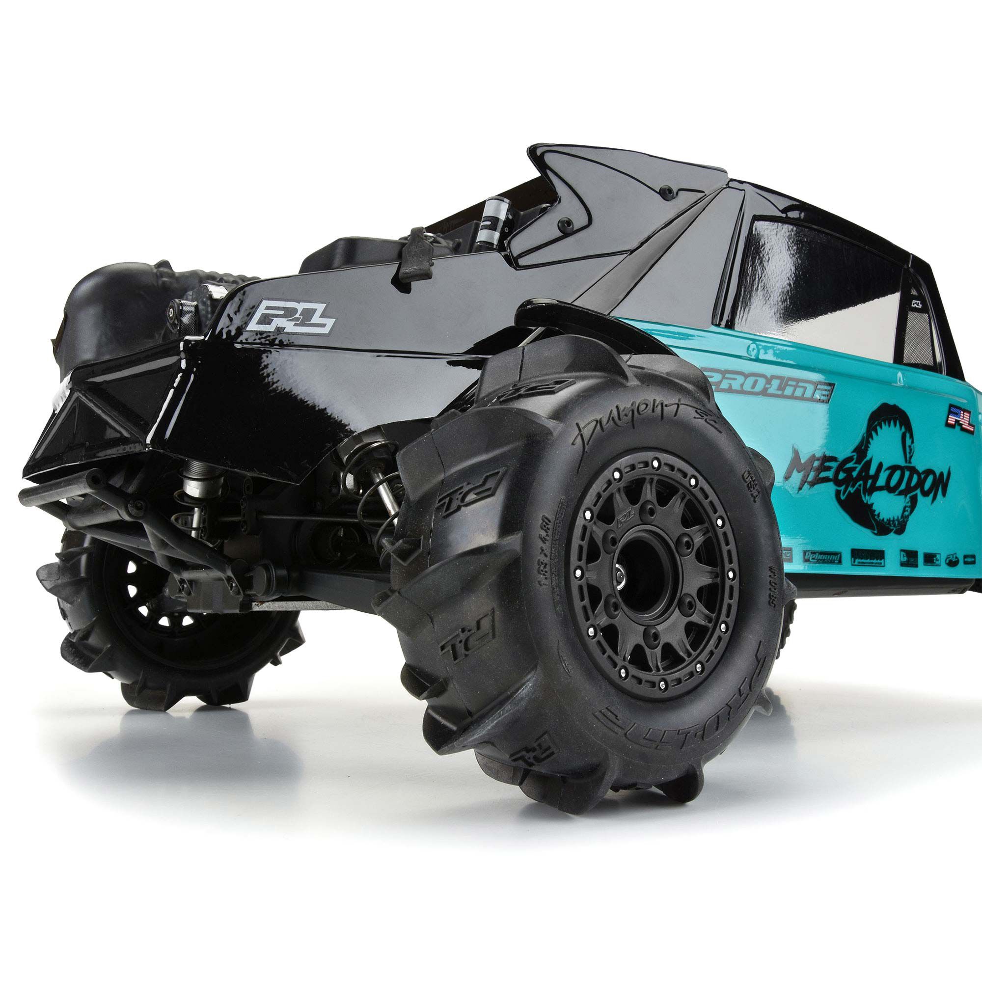 Pro-Line Racing 1/10 Dumont Front/Rear 2.2"/3.0" SC Mounted 12mm Black Raid (2)