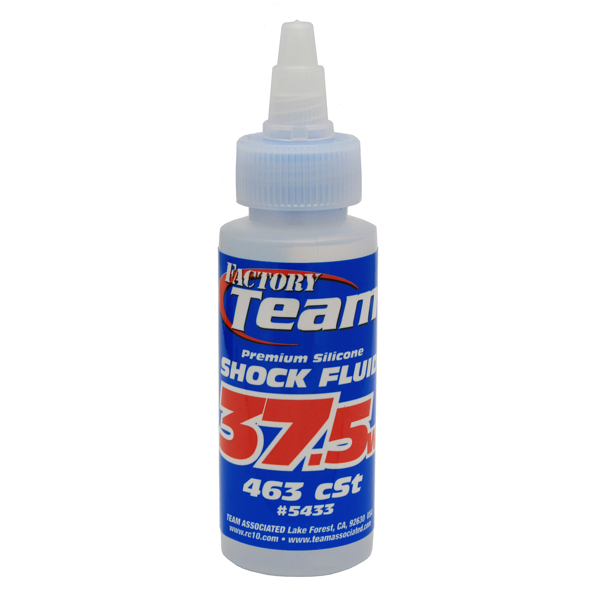Team Associated Factory Team Silicone Shock Fluid, 37.5Wt (463 cSt) 2oz
