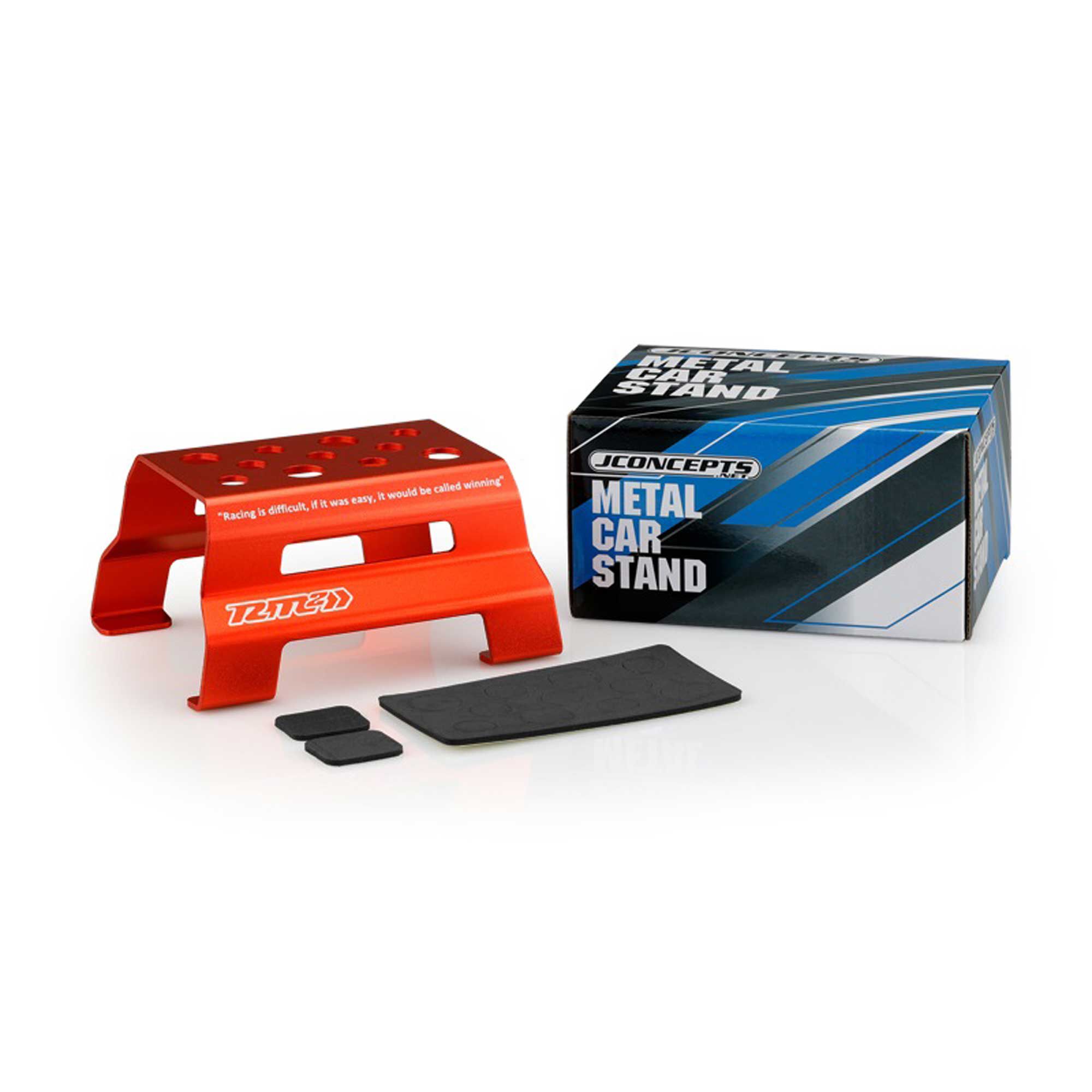 JConcepts, Inc. RM2 Metal Car Stand, Red