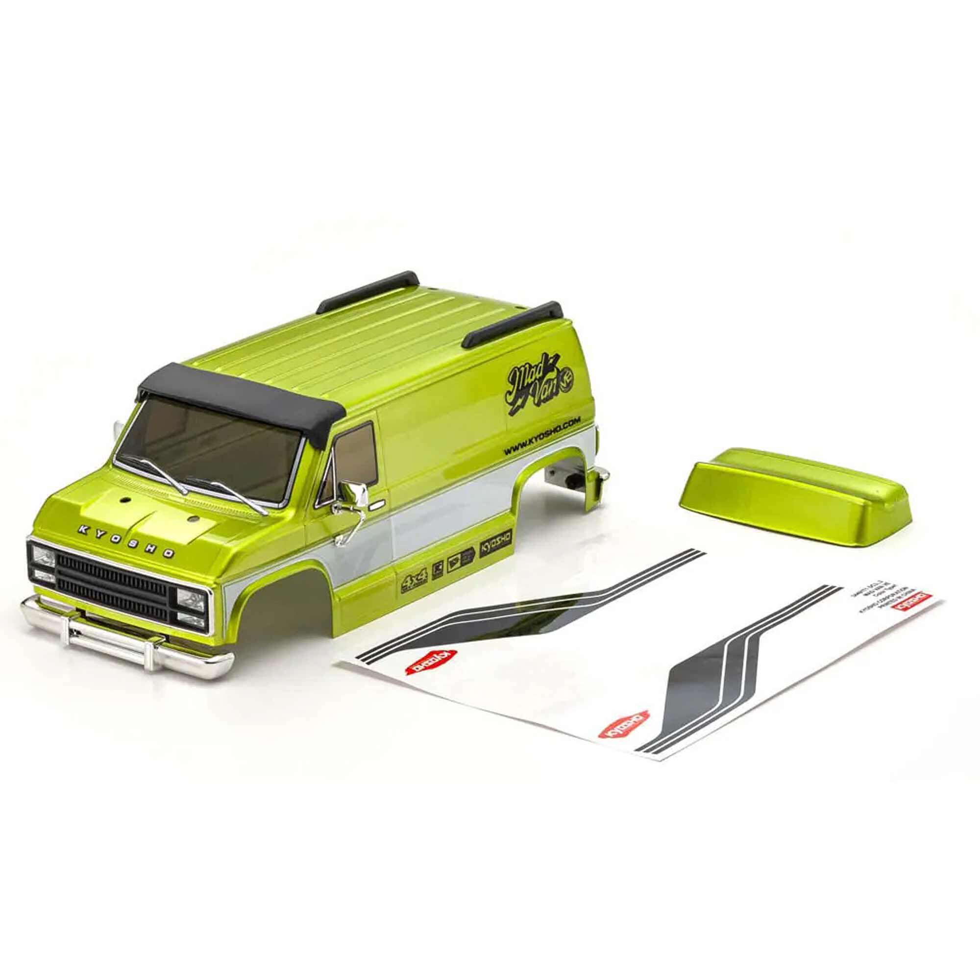 Kyosho 1/10 Mad Van Fazer Mk2 FZ02L-BT Brushless 4x4 Monster Truck RTR, Gold