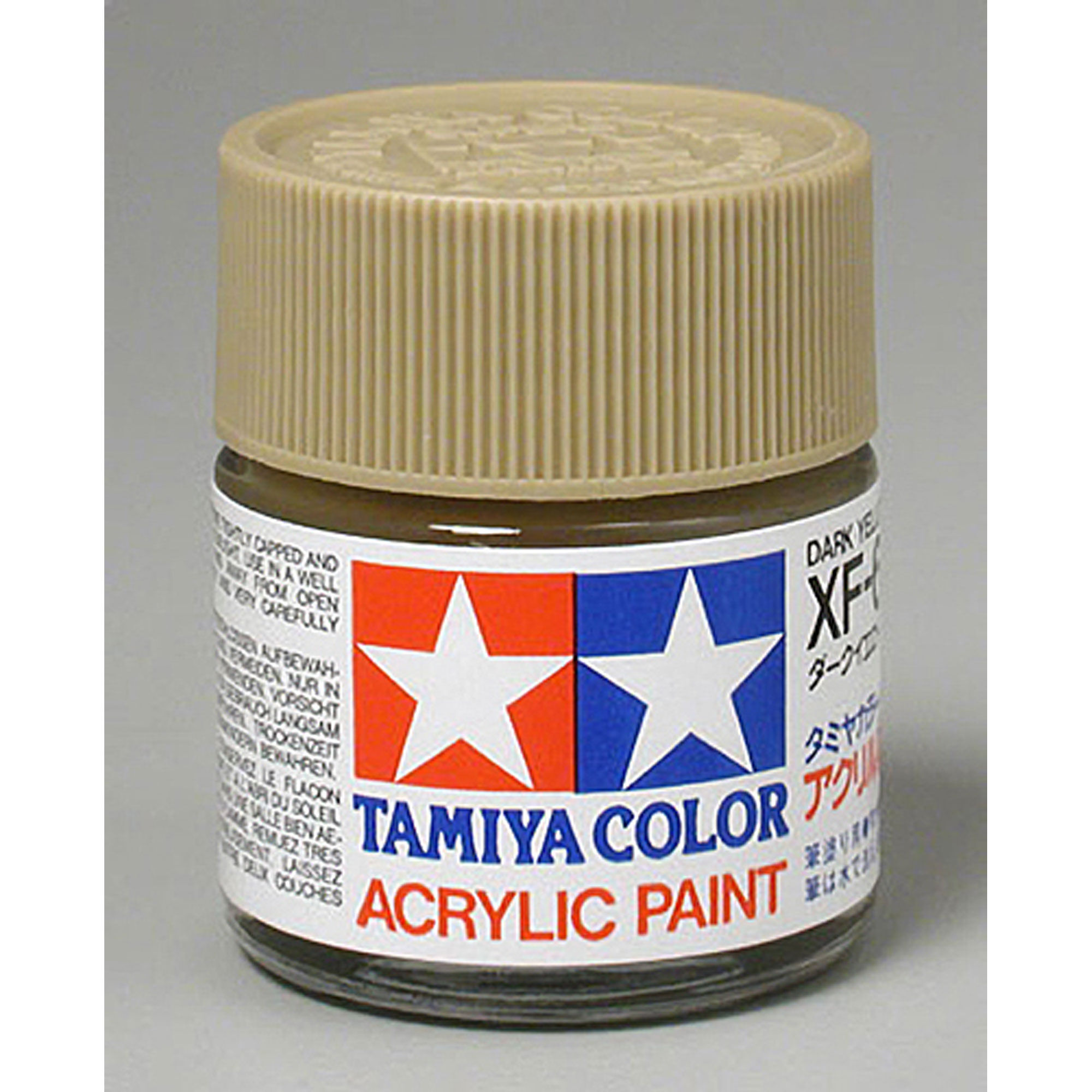 Tamiya Acrylic XF60, Flat Dark Yellow