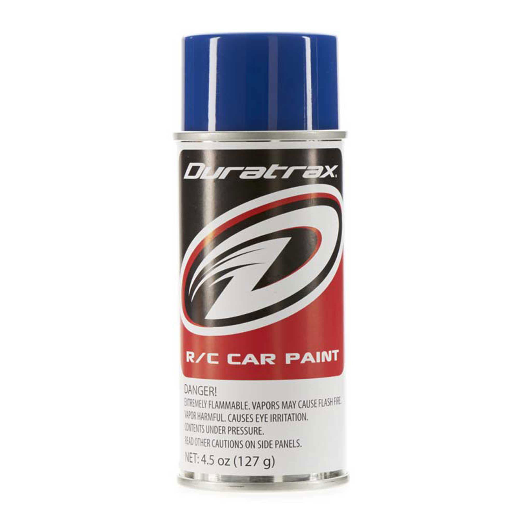 Duratrax Polycarb Spray, Brilliant Blue, 4.5 oz