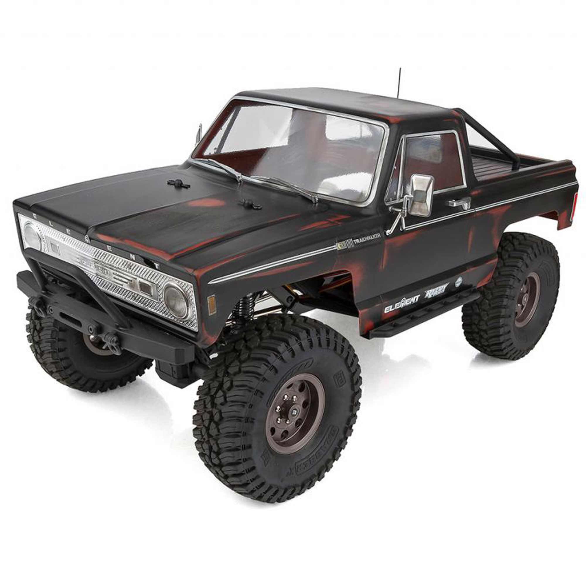 Team Associated 1/10 Enduro Trail Truck, Trailwalker RTR, LiPo Combo, Black