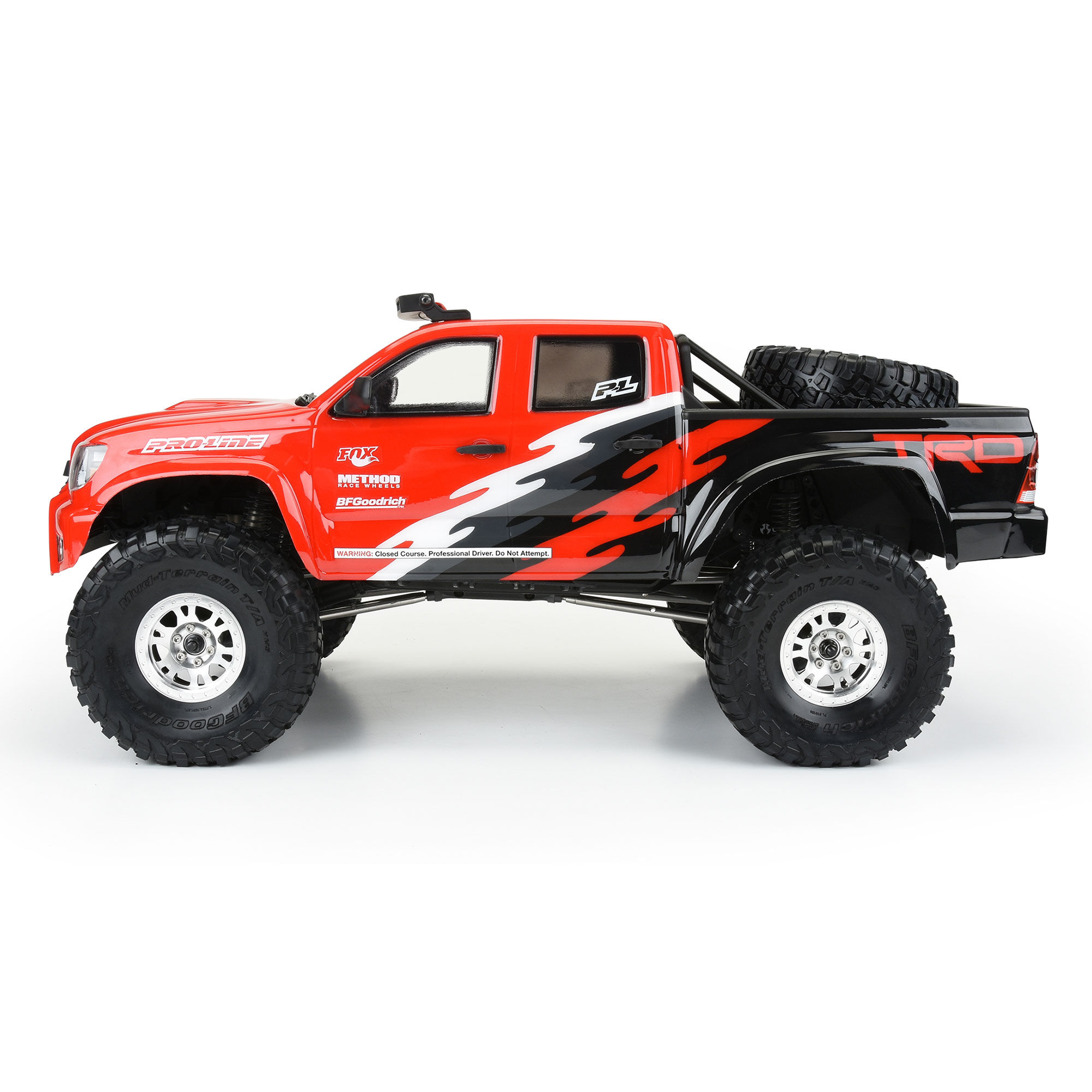 Pro-Line Racing 1/10 2015 Toyota Tacoma TRD Pro Clear Body 12.3" (313mm) Wheelbase: Crawlers