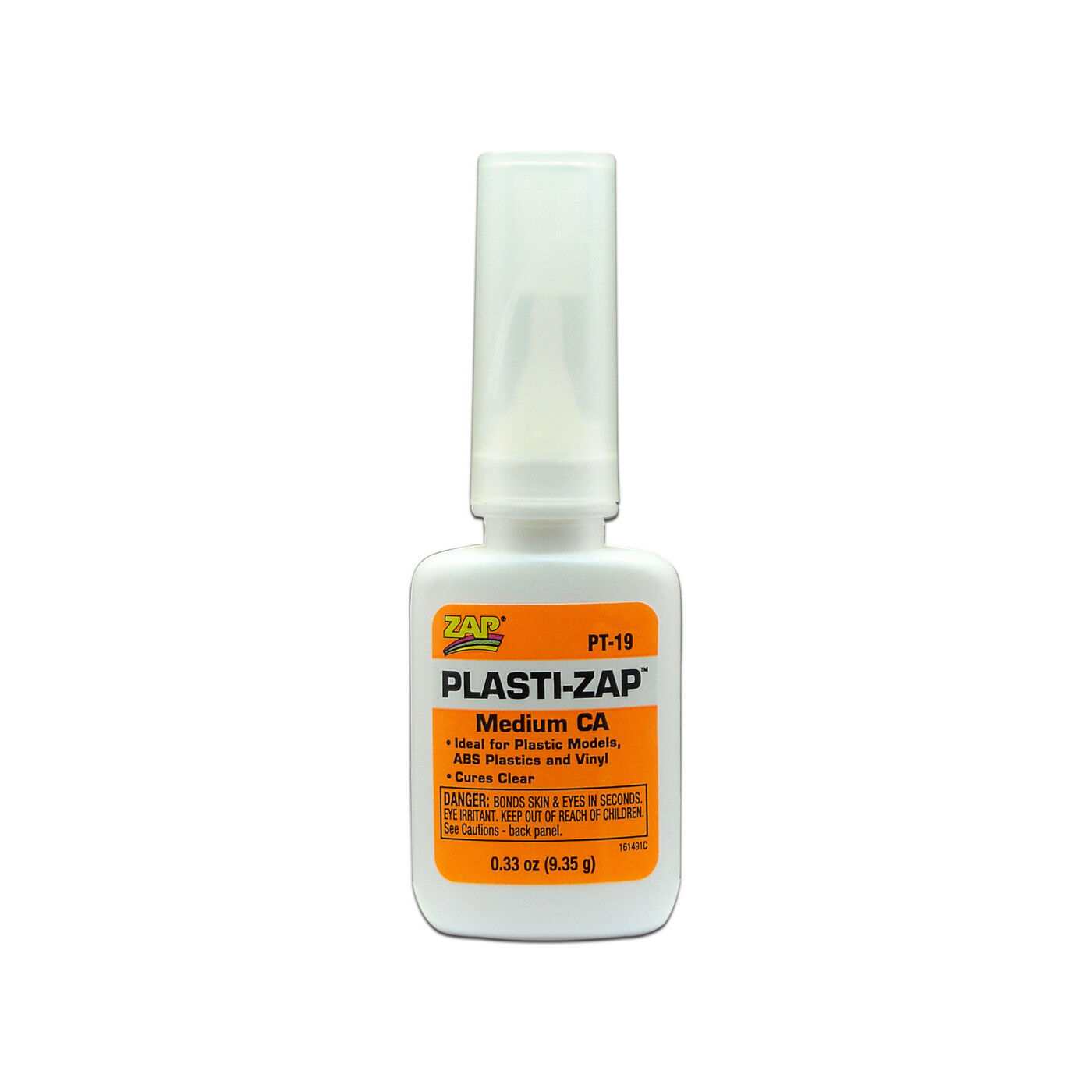 ZAP Glue Plasti-Zap Medium CA Glue, 1/3 oz