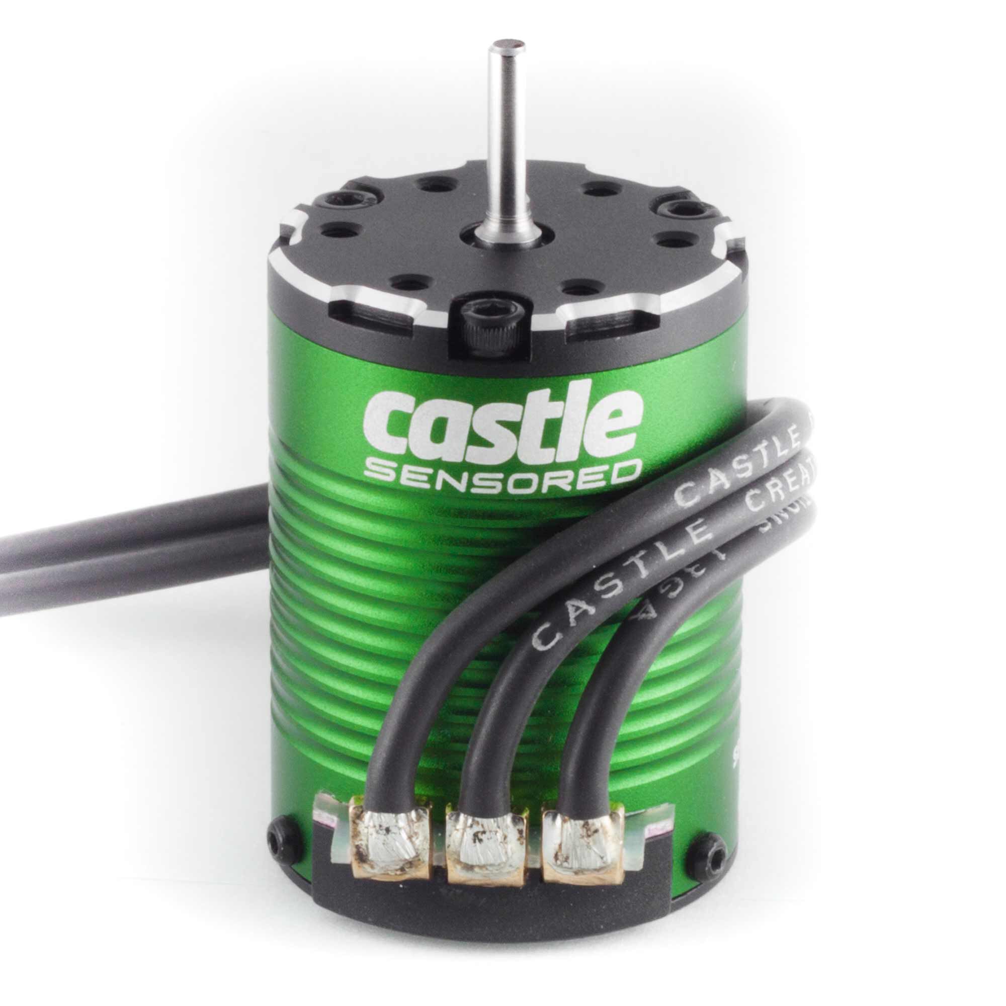 Castle Creations 1/10 SV3 Sidewinder Waterproof ESC / 1406-4600Kv Brushless Motor Combo: 4mm Bullet