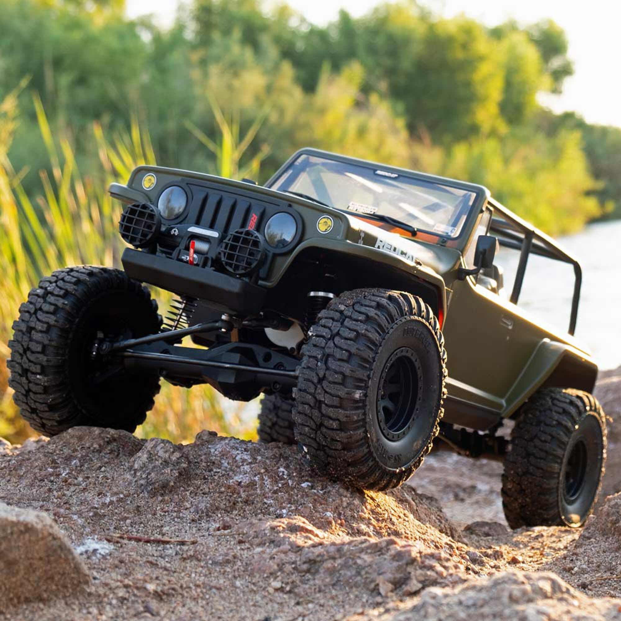 Redcat Racing 1/8 TC8 Marskman Brushed 4X4 Crawler RTR, Olive