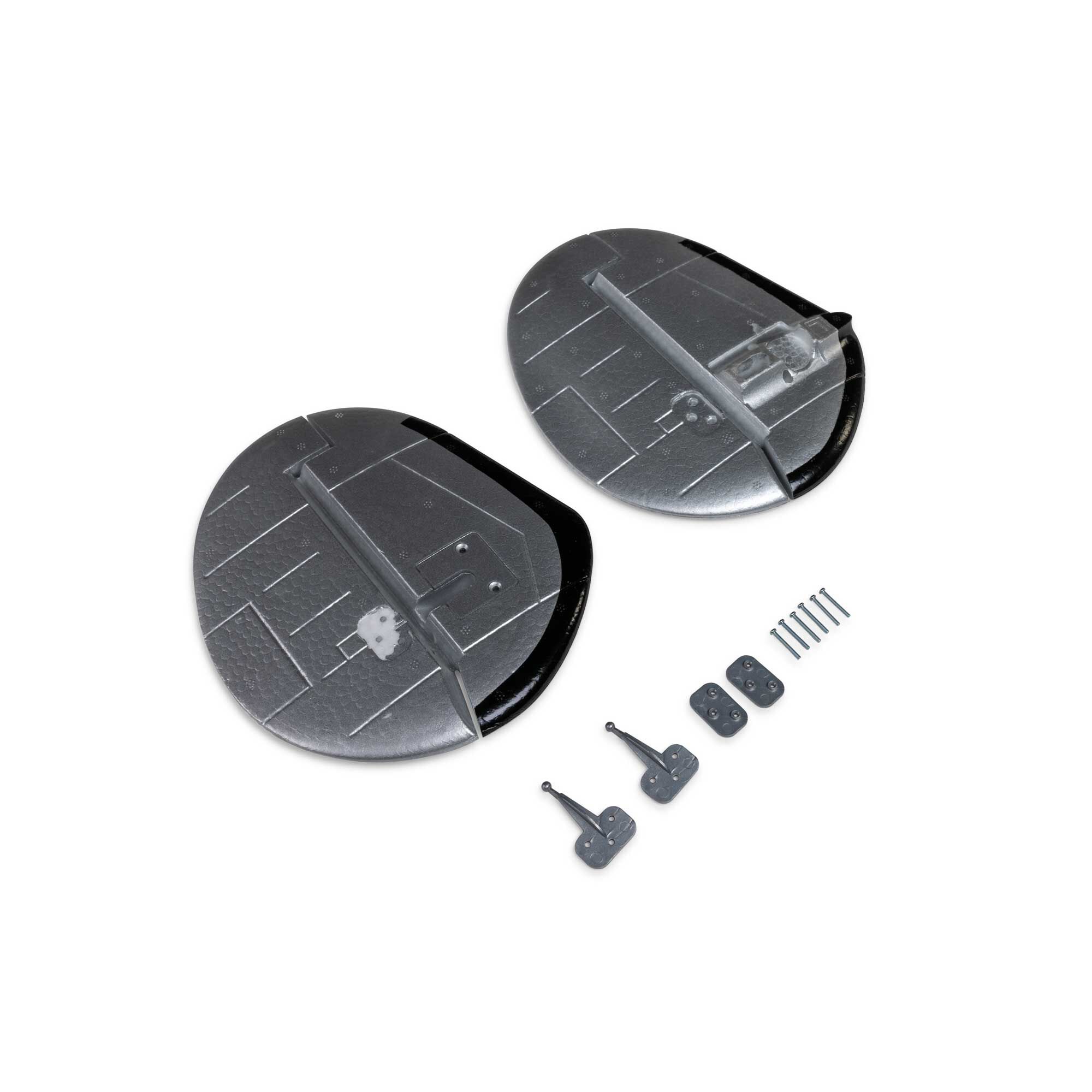 E-flite Painted Vertical Fins, Left/Right: Beechcraft D18