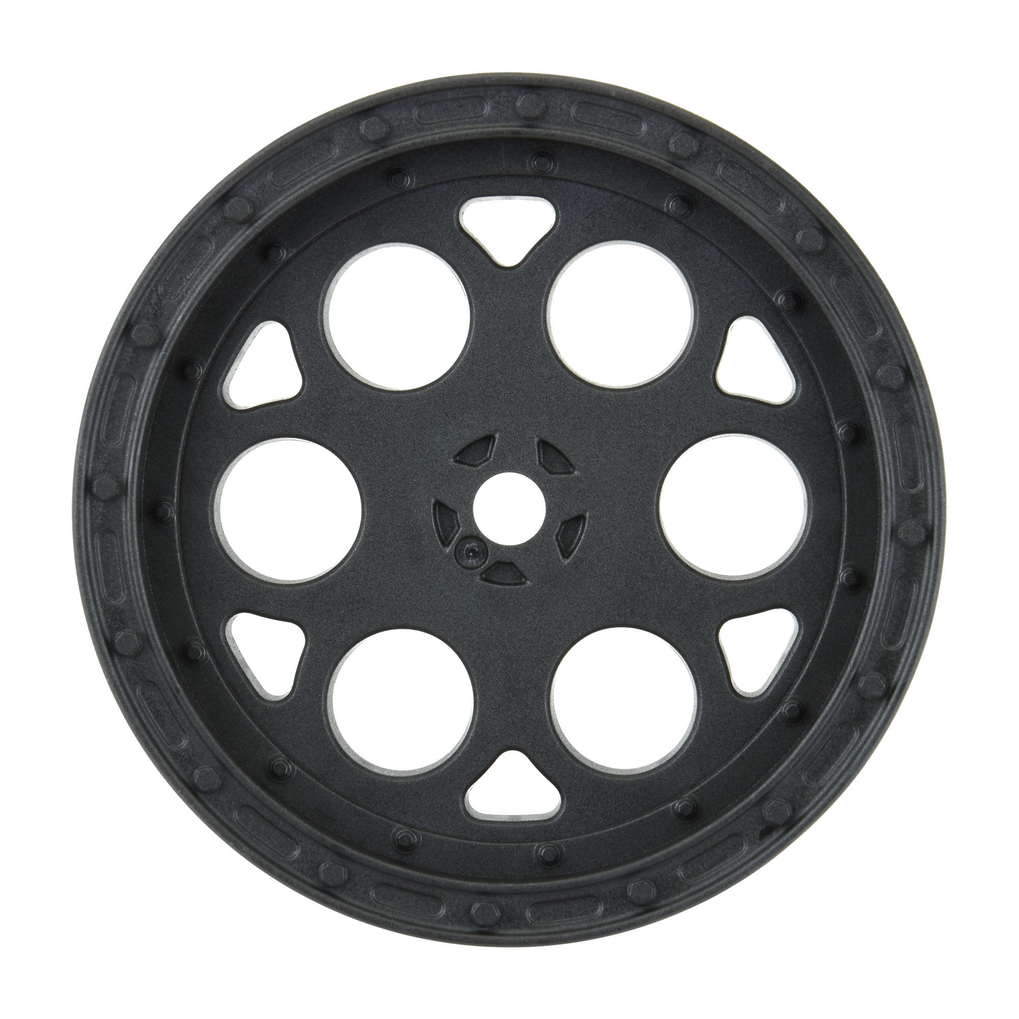 Pro-Line Racing 1/10 Showtime Front 2.2" 12mm Sprint Car Wheels (2) Black