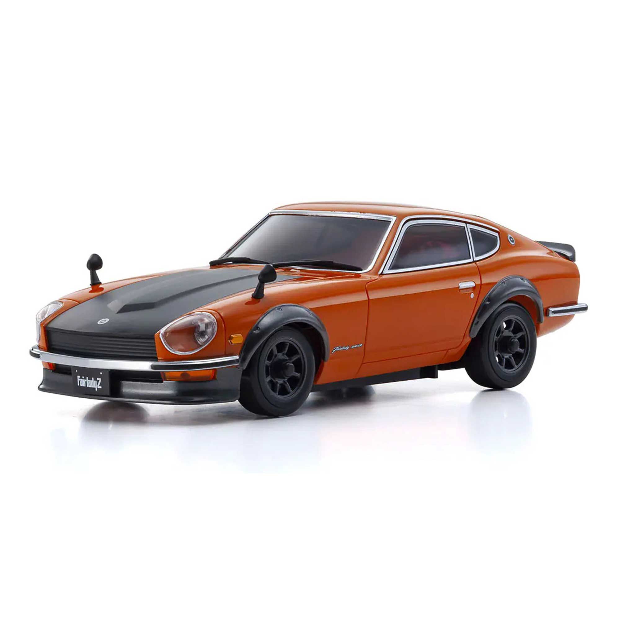 Kyosho 1/28 Nissan Fairlady 240Z-L Mini-Z AWD RTR, Orange