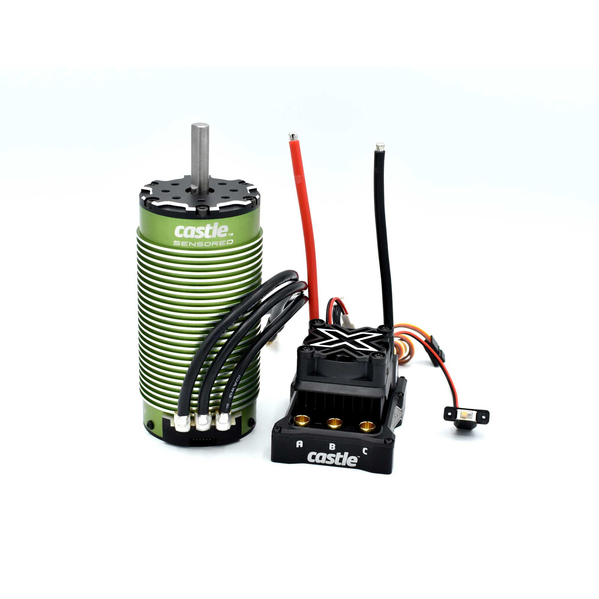 Castle Creations 1/6 Mamba Monster X 8S Brushless ESC / 2028-800Kv Sensored Motor Combo