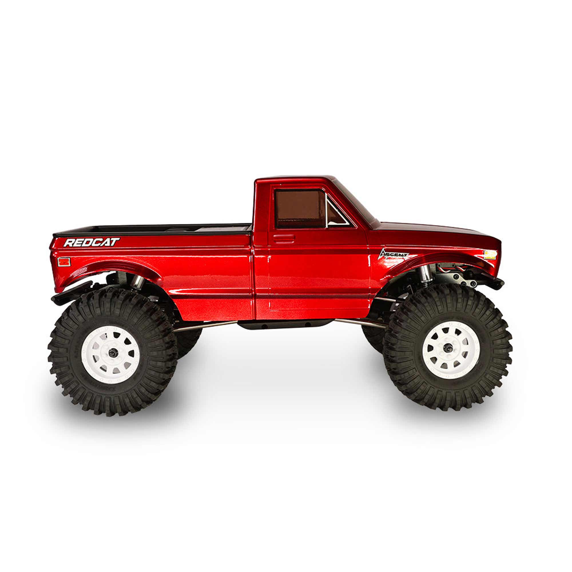 Redcat Racing 1/10 Ascent LCG One-Piece Body Rock Crawler RTR, Red