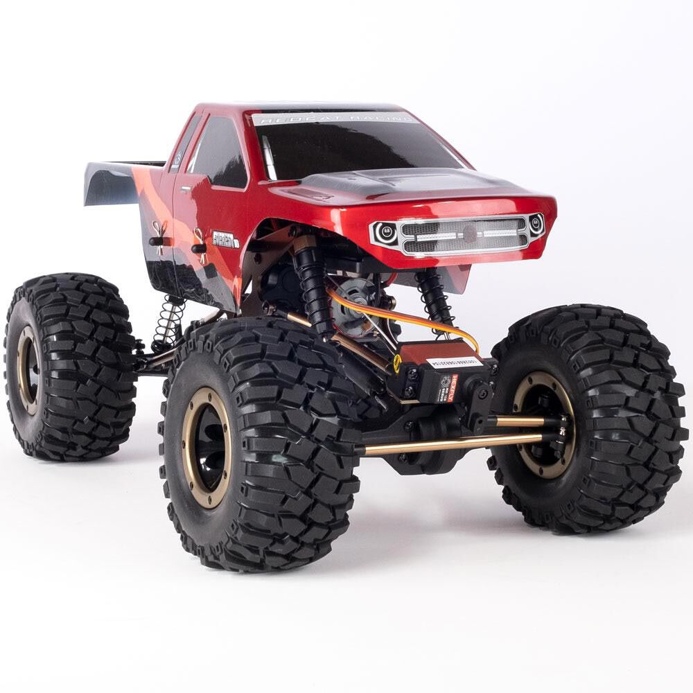 Redcat Racing 1/10 Everest-10 4WD Rock Crawler Brushed RTR, Red/Black