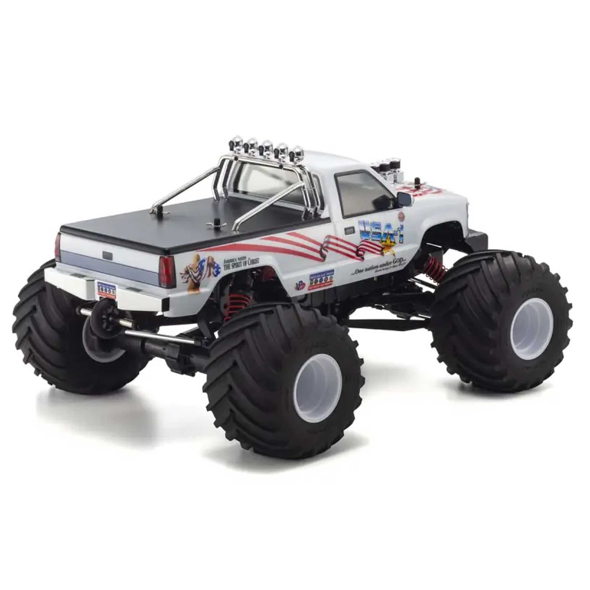 Kyosho 1/8 USA-1 VE 4S 4x4 Brushless Electric Monster Truck RTR