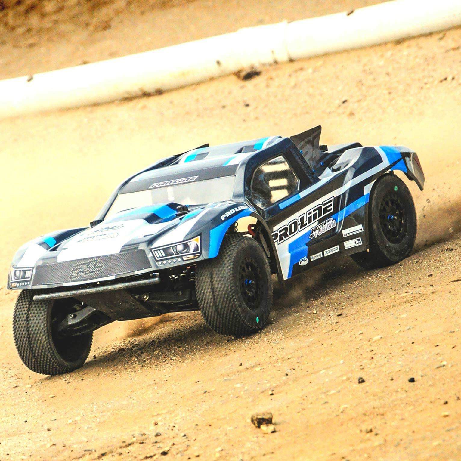 Pro-Line Racing 1/10 Pre-Cut Flo-Tek Fusion Clear Body: Short Course