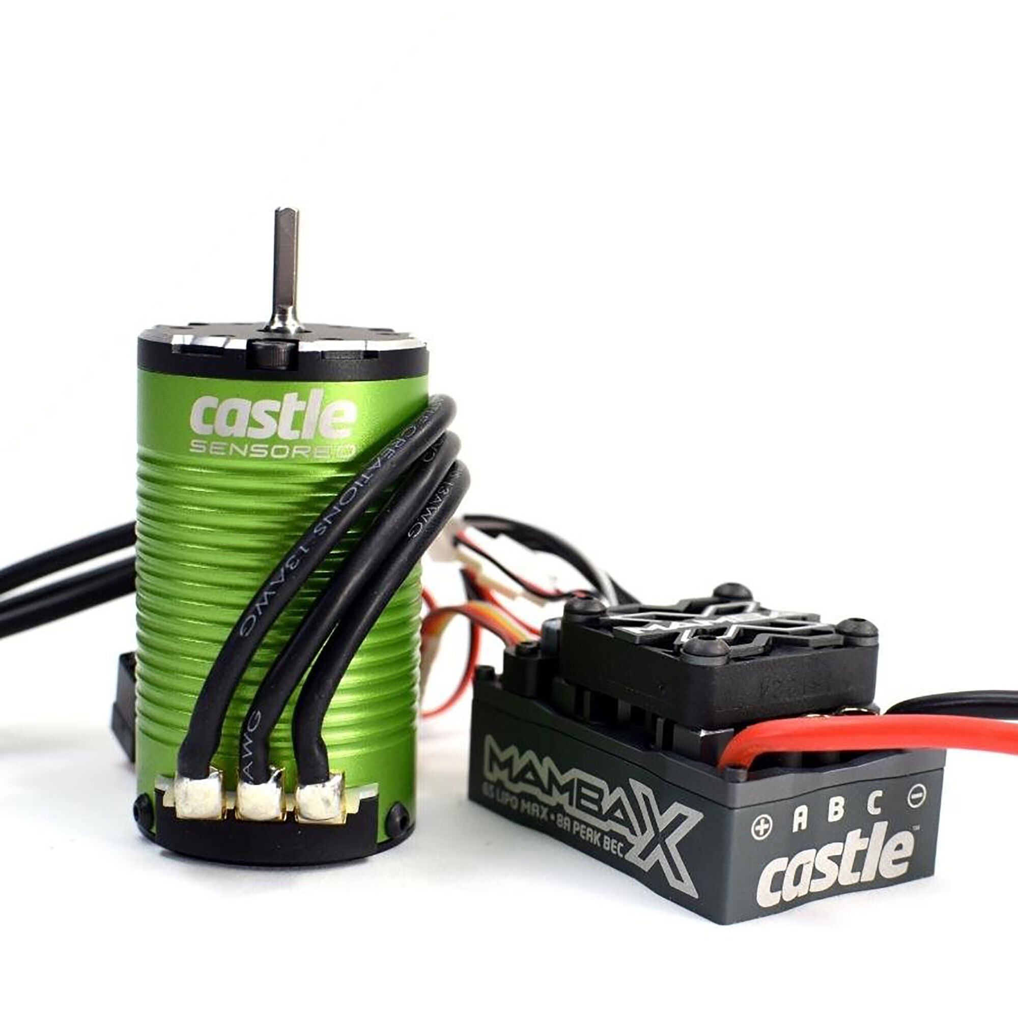 Castle Creations MAMBA X SCT Brushless ESC / 1412-2100KV 5mm Sensored Motor Combo