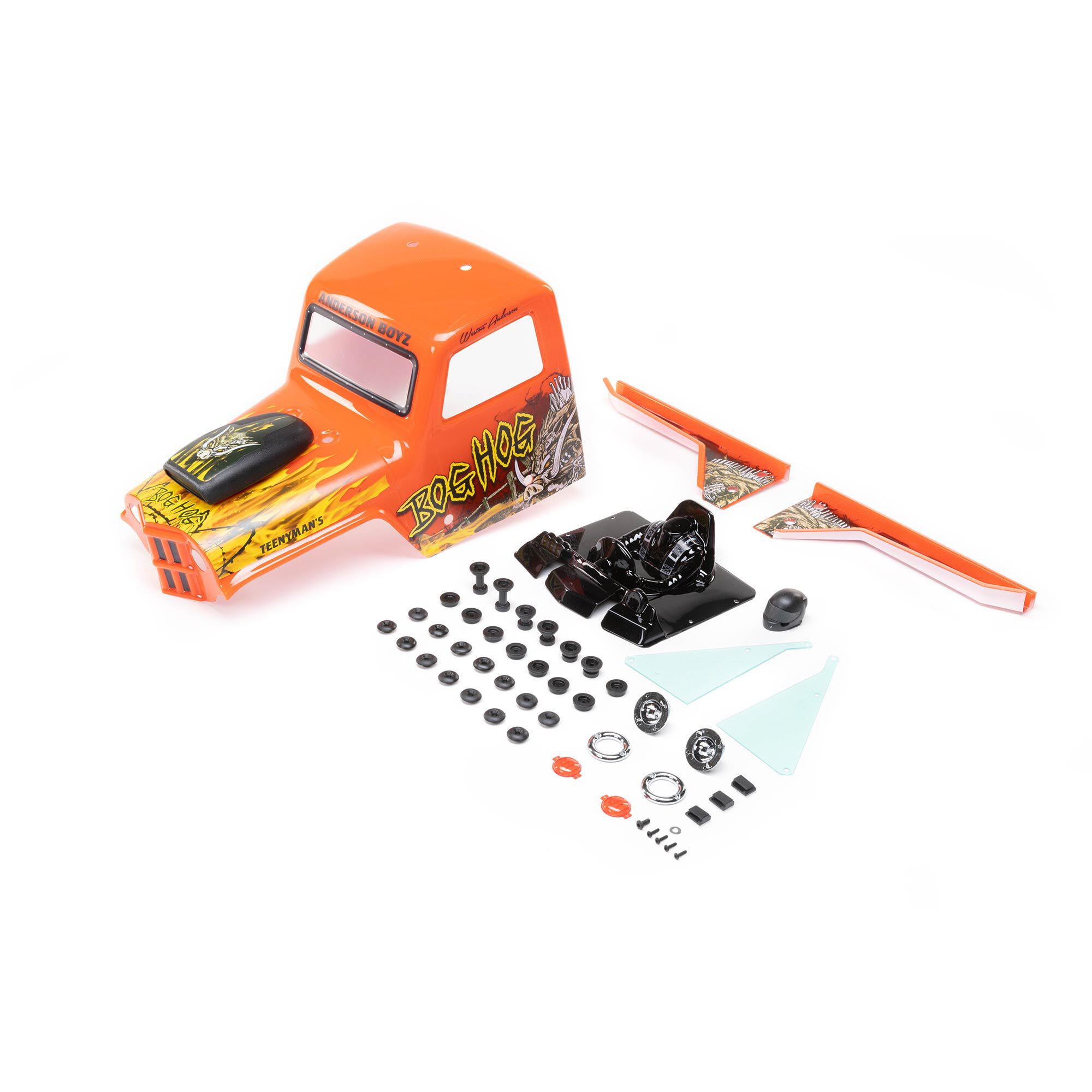 Losi Body Set, Painted, Bog Hog: LMT Mega