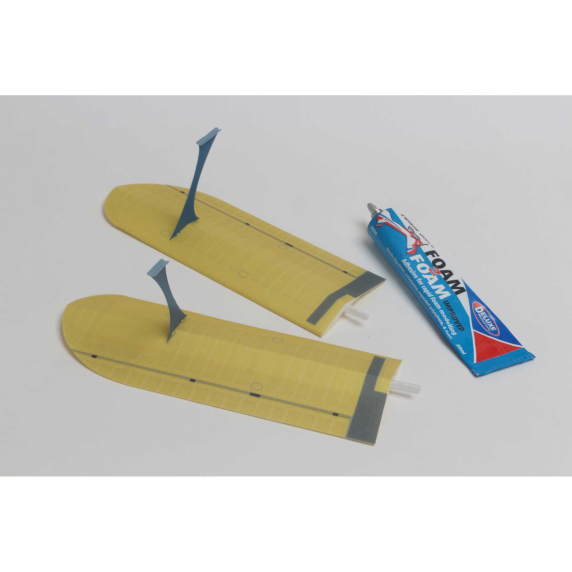 Deluxe Materials Foam 2 Foam, Foam Safe Glue (50ml): EPO, EPS, Wood