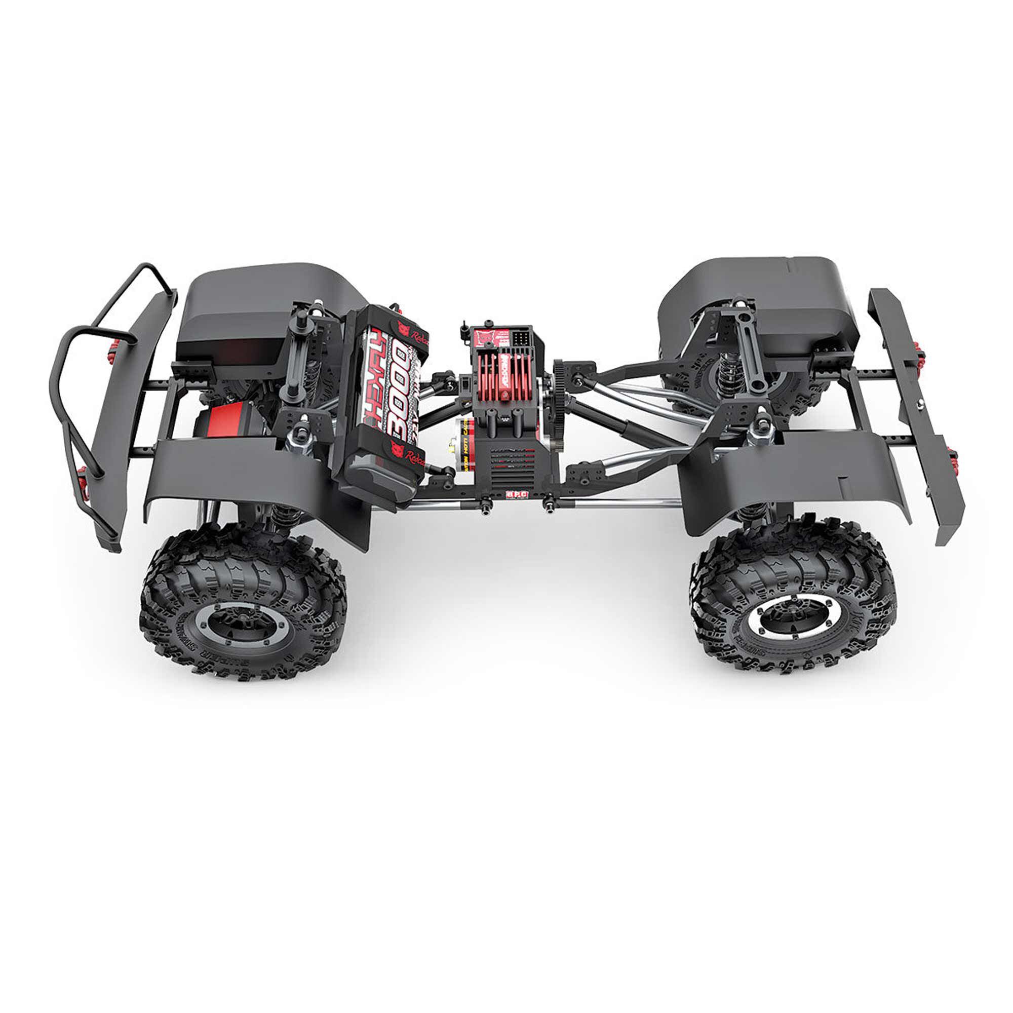 Redcat Racing 1/10 Everest Gen7 Pro 4WD Crawler Brushed RTR, Black