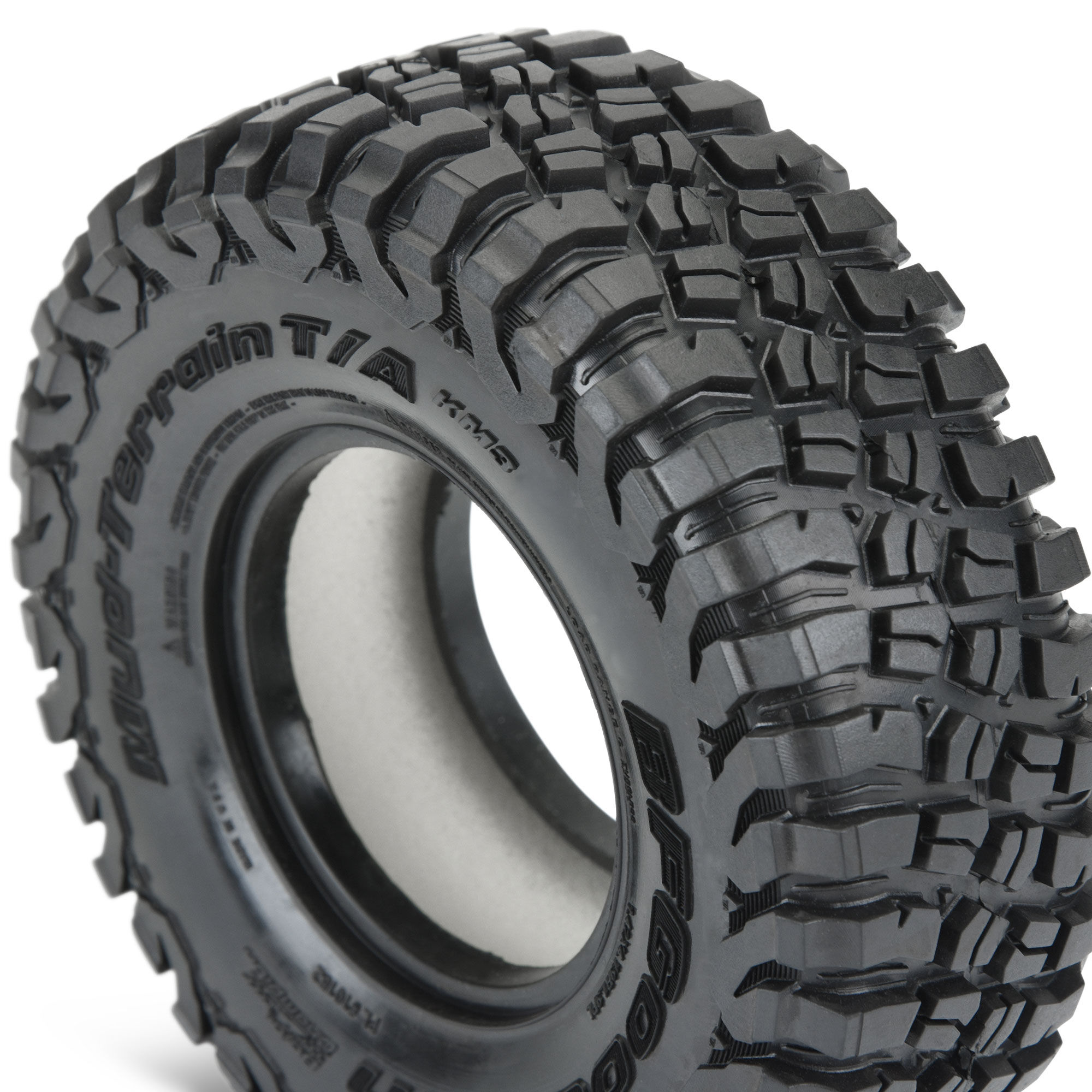 Pro-Line Racing 1/10 Class 1 BFG T/A KM3 G8 Front/Rear 1.9" Rock Crawling Tires (2)