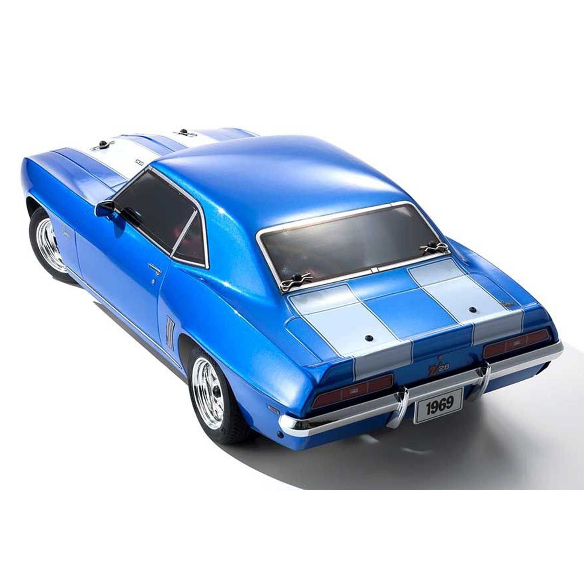 Kyosho 1/10 Fazer Mk2 1969 Chevy Camaro Z/28 4x4 Electric Touring RTR, Le Mans Blue