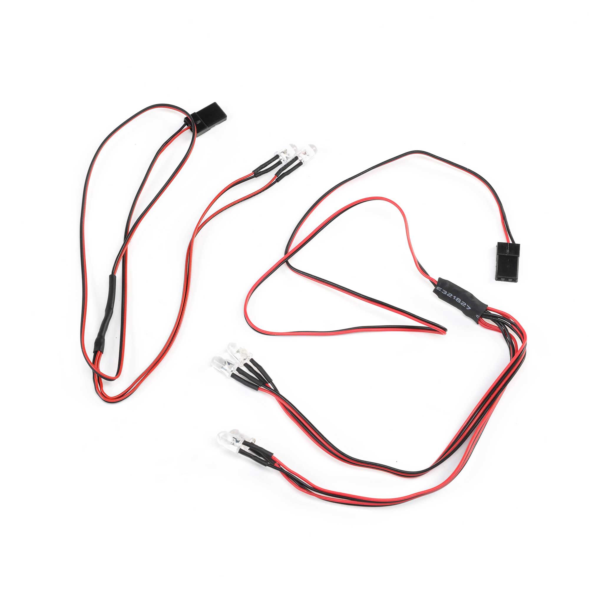 Axial LED Light Set, White/Orange/Red, Early Bronco: SCX10 III