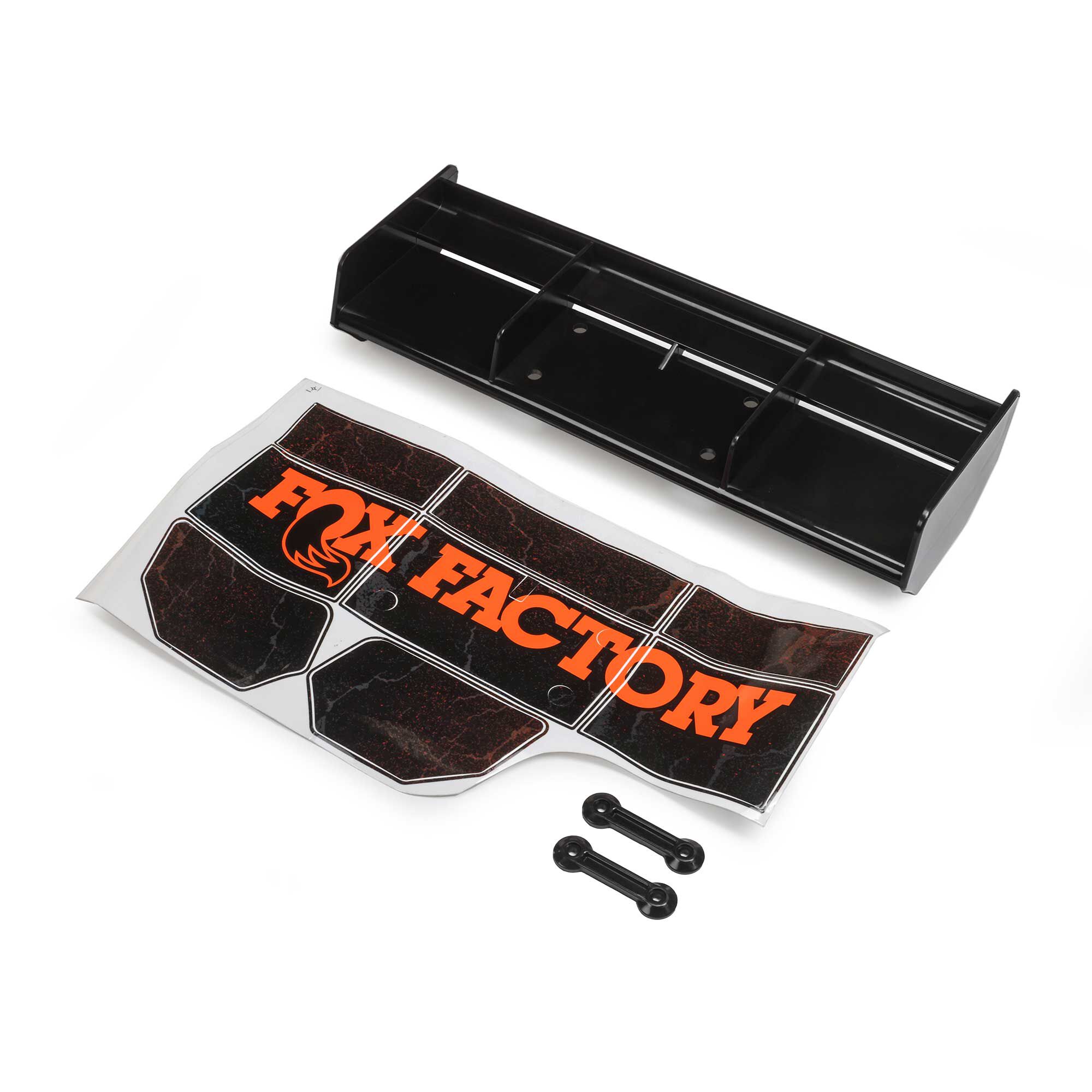 Losi Wing, FOX, Black: DBXL-E 2.0