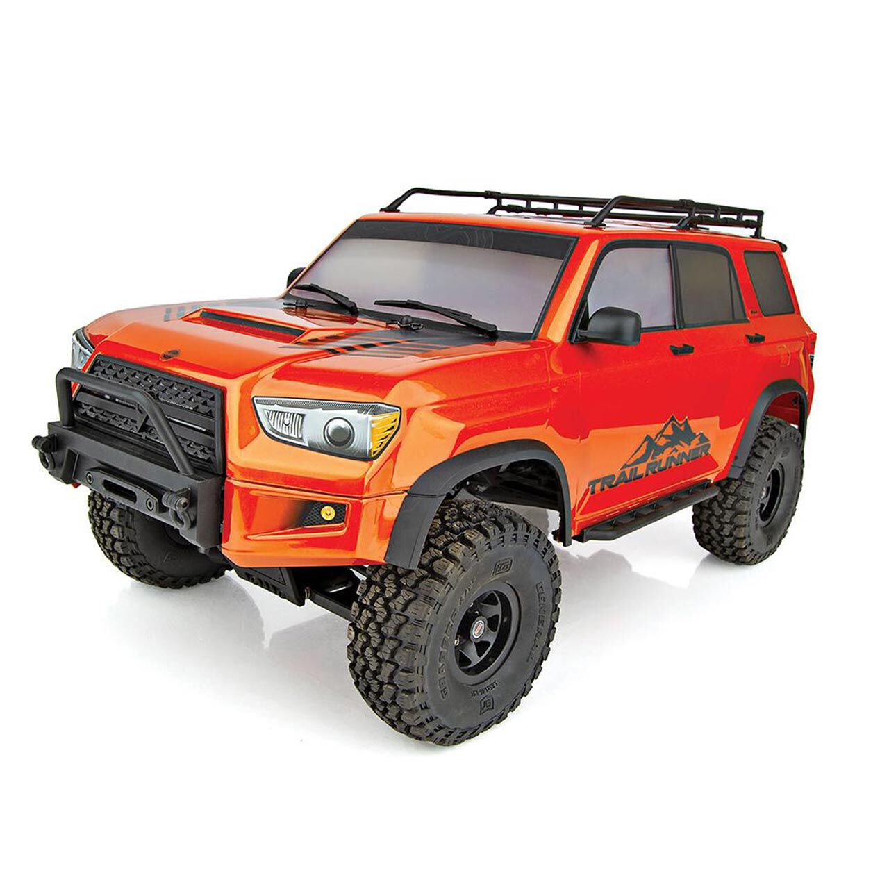 Team Associated 1/10 Enduro Trail Truck, Trailrunner 4X4 RTR, Fire