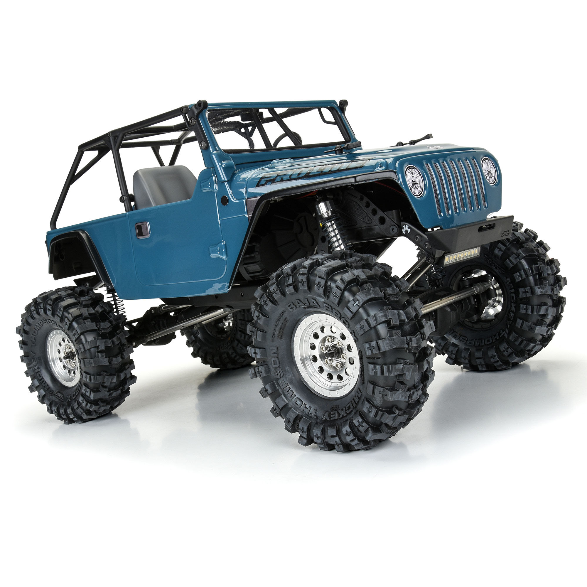 Pro-Line Racing 1/10 2004 Jeep LJ Clear Body/Trail Cage 12.3" Wheelbase Crawlers
